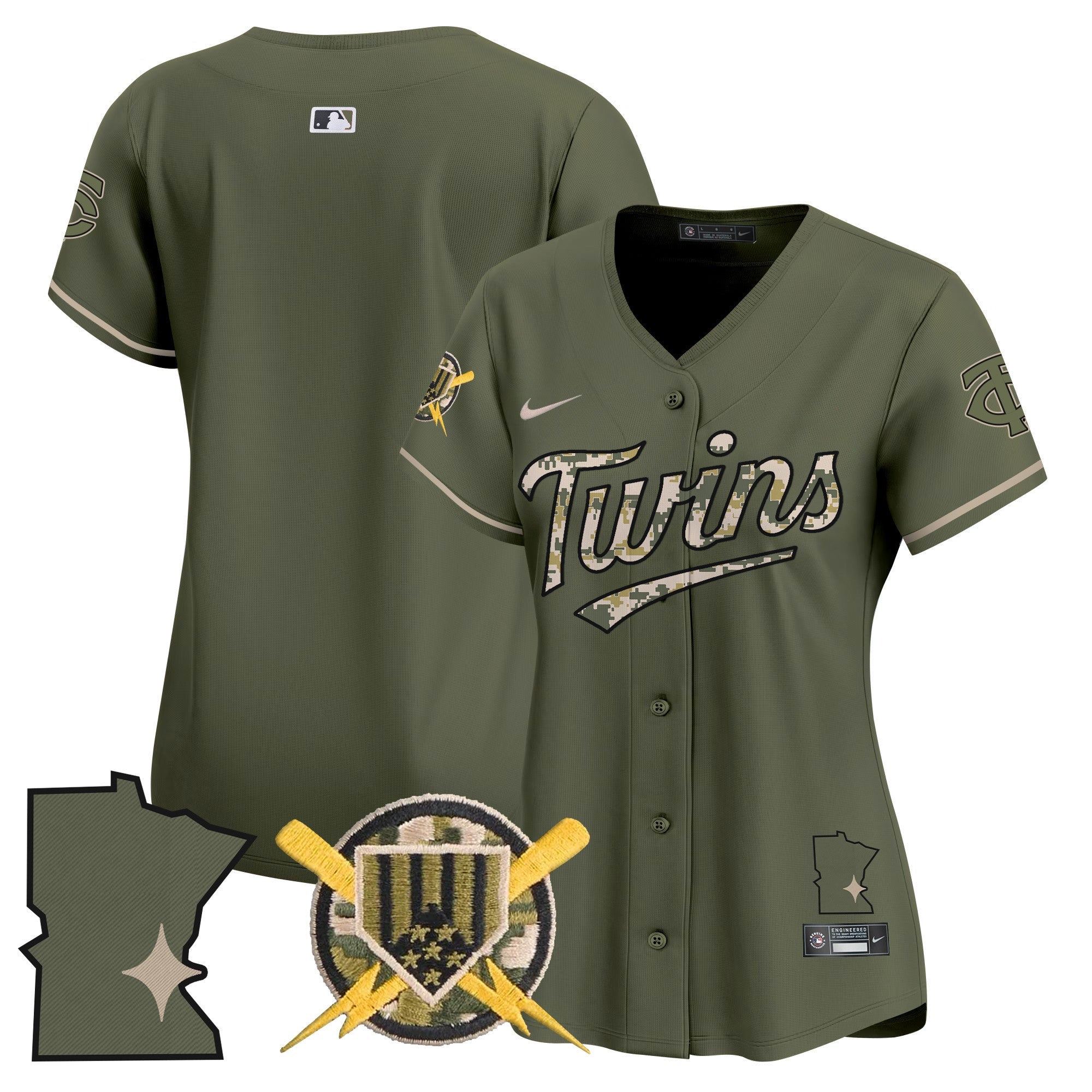 Minnesota Armed Forces Day Vapor Premier Limited Jersey