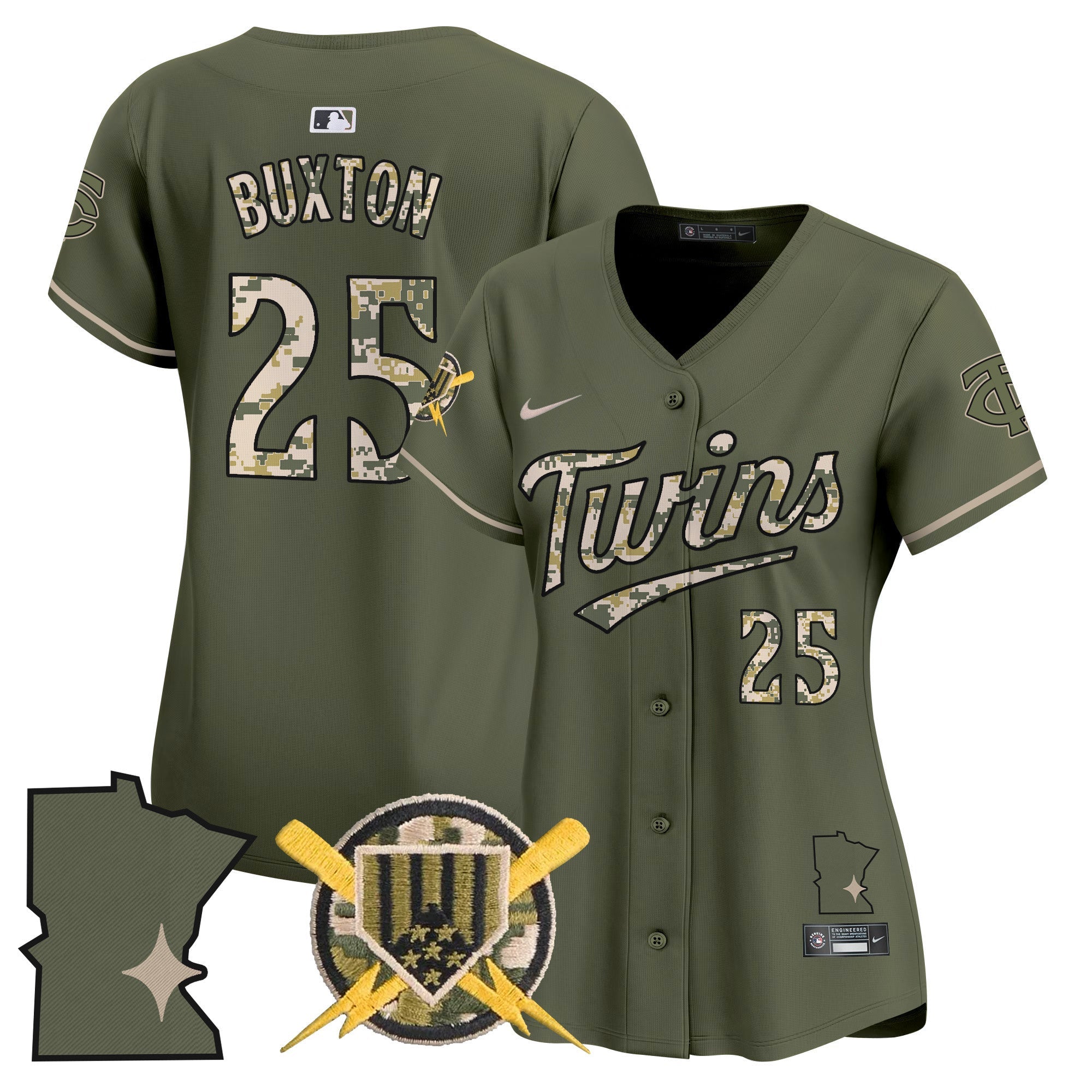 Minnesota Armed Forces Day Vapor Premier Limited Jersey