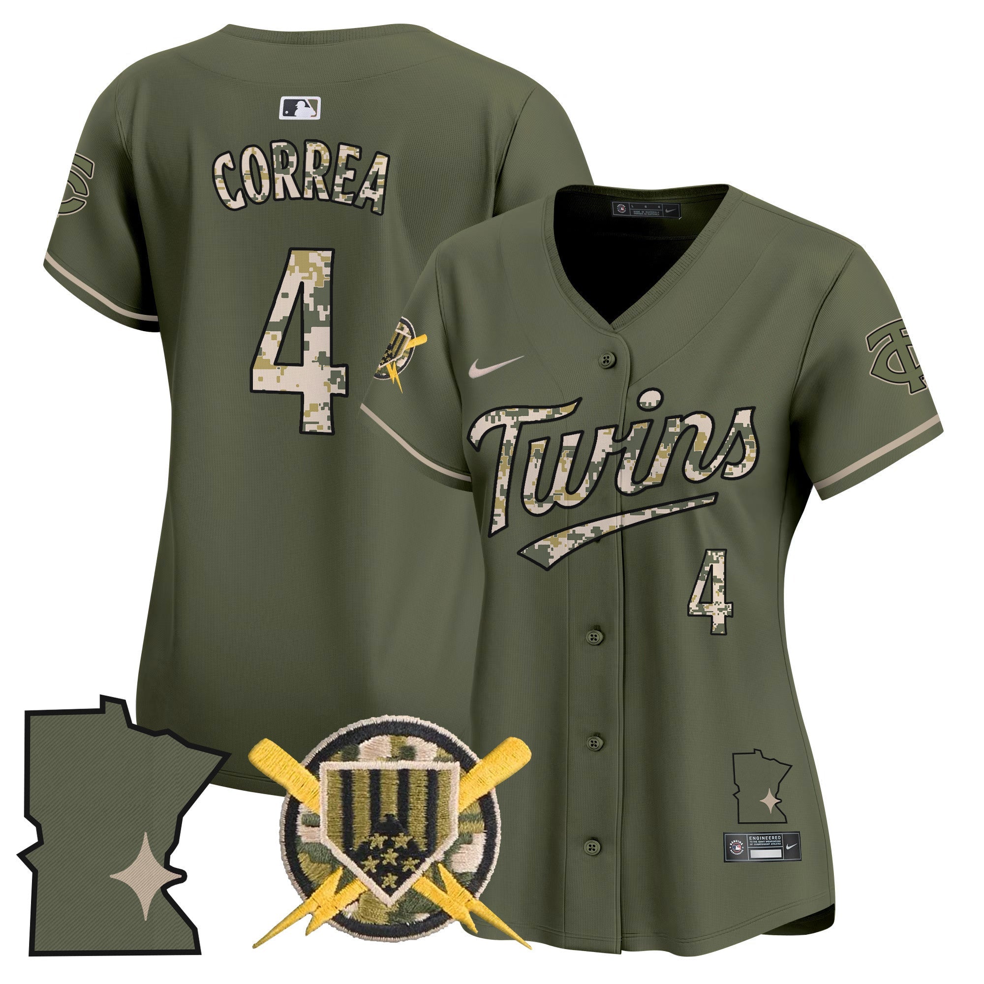 Minnesota Armed Forces Day Vapor Premier Limited Jersey