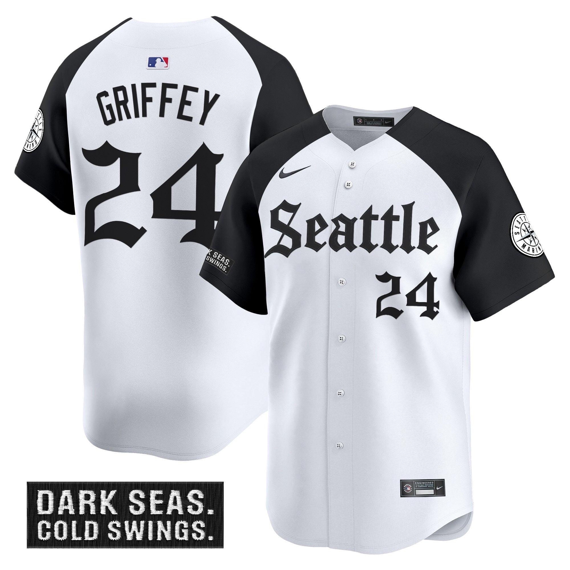 Men’s Seattle ‘Deep Sea Gothic Edition’ Vapor Premier Limited Jersey