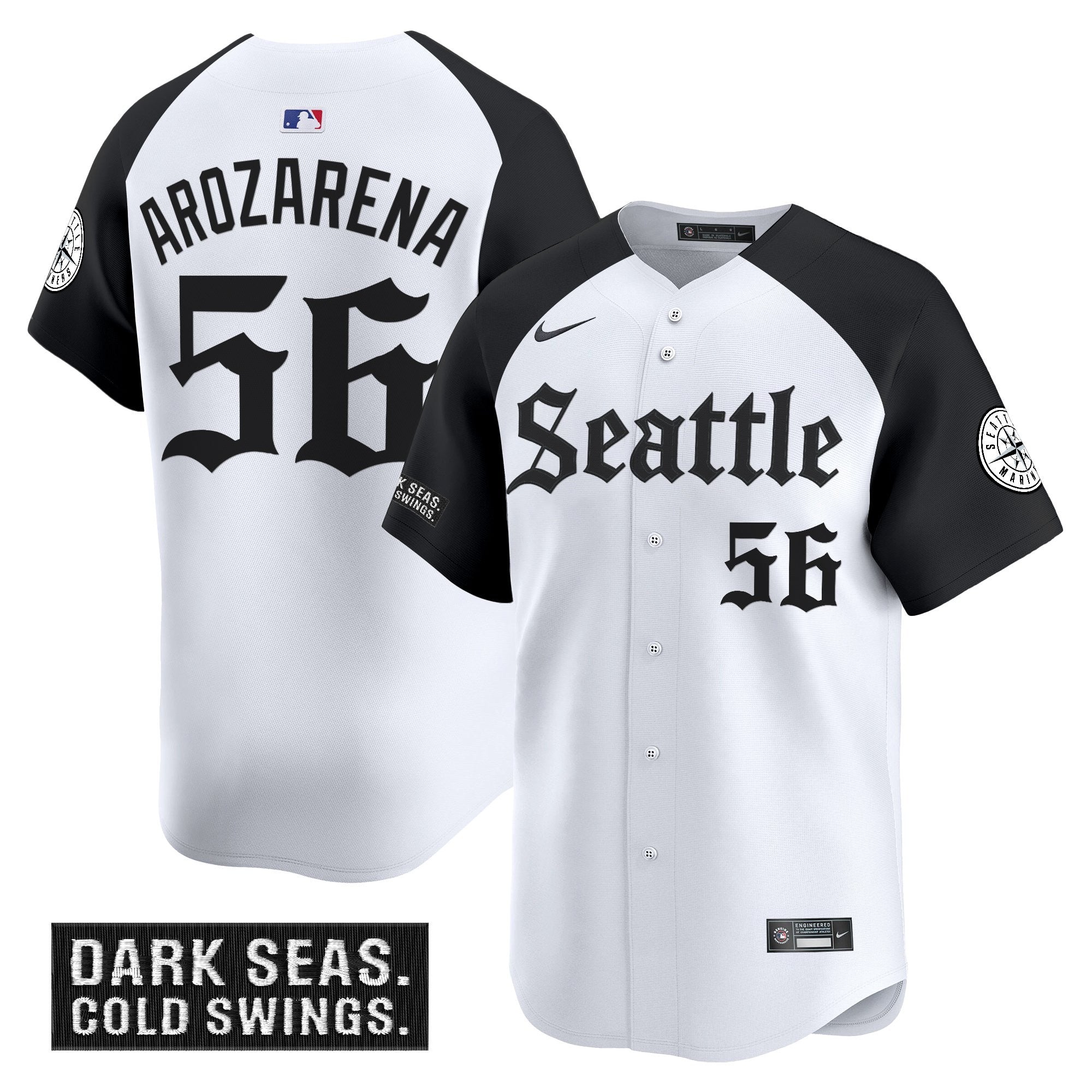 Men’s Seattle ‘Deep Sea Gothic Edition’ Vapor Premier Limited Jersey