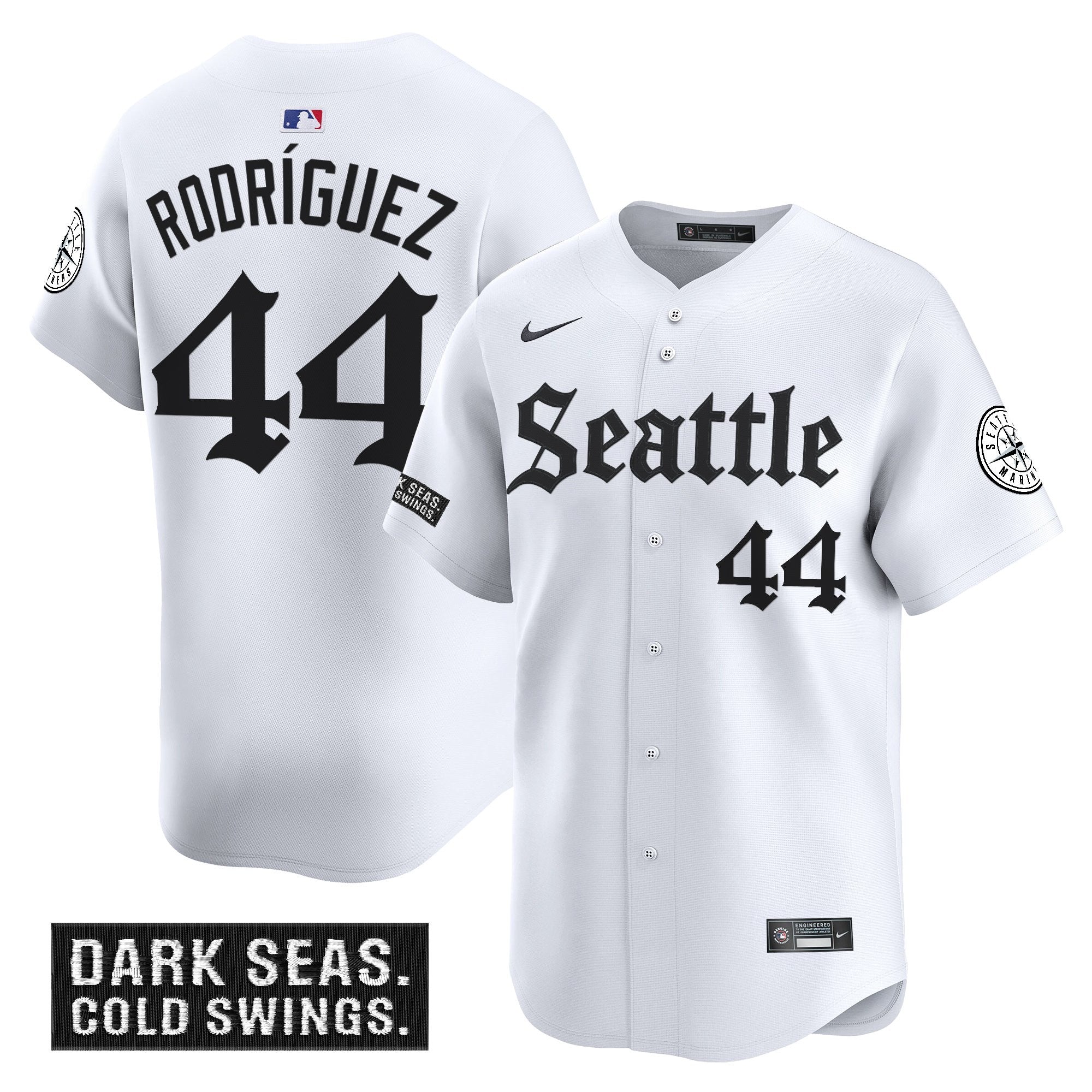 Men’s Seattle ‘Deep Sea Gothic Edition’ Vapor Premier Limited Jersey