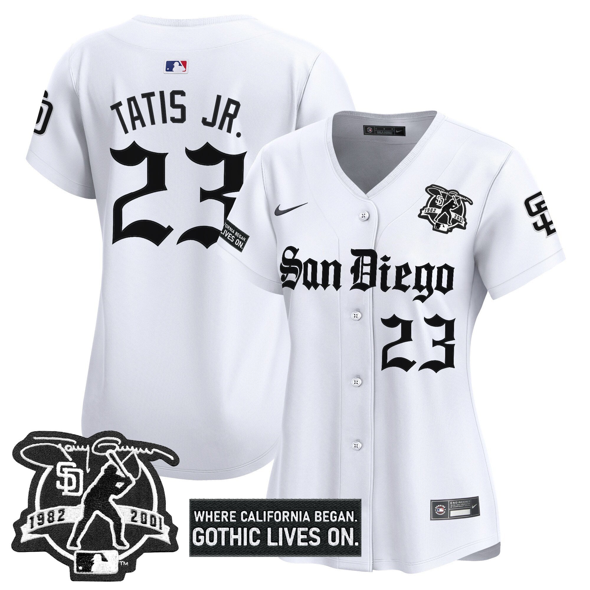 Women’s San Diego ‘Gothic Edition’ Vapor Premier Limited Jersey