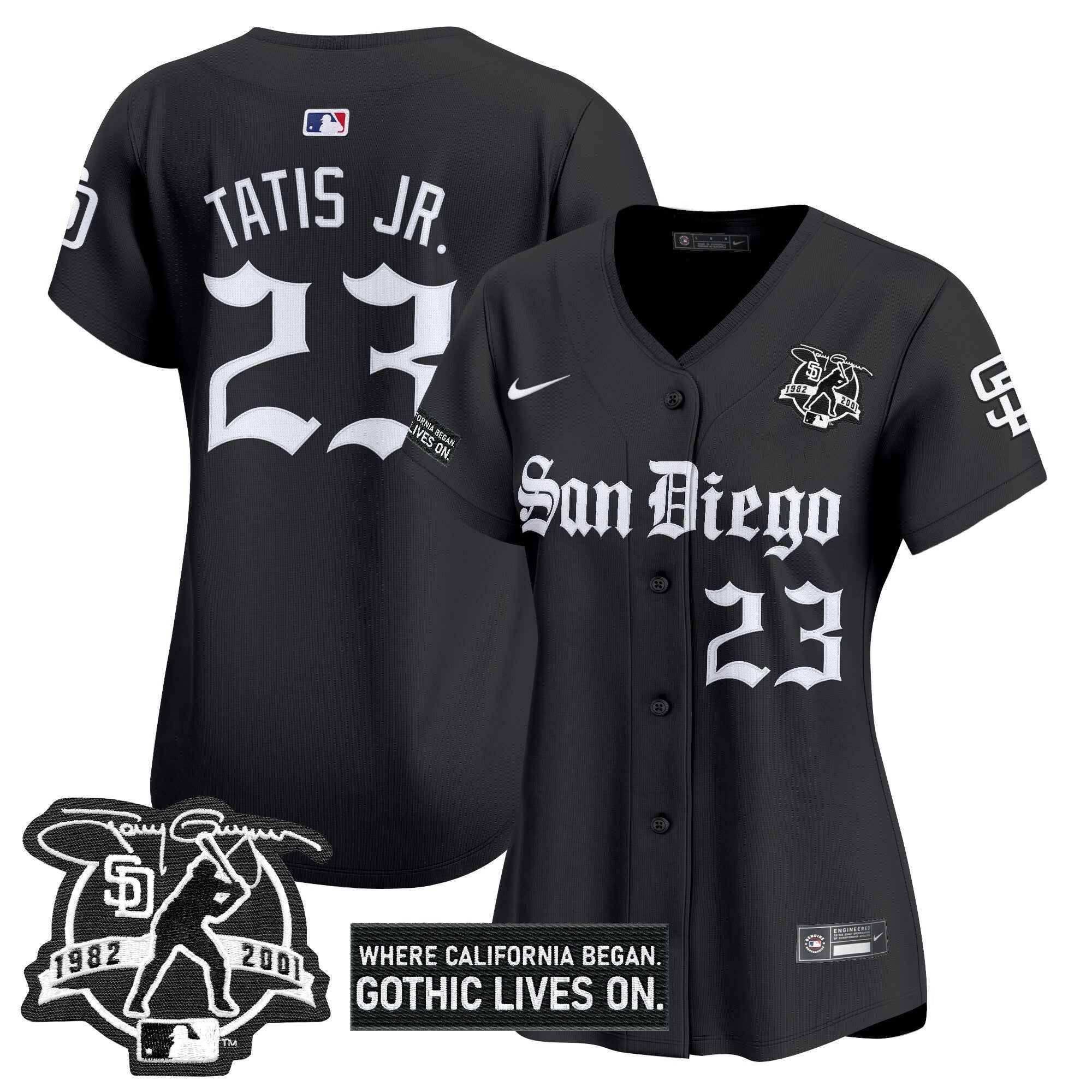 Women’s San Diego ‘Gothic Edition’ Vapor Premier Limited Jersey