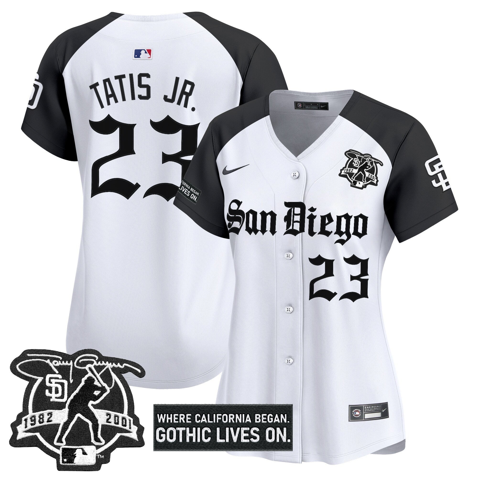 Women’s San Diego ‘Gothic Edition’ Vapor Premier Limited Jersey