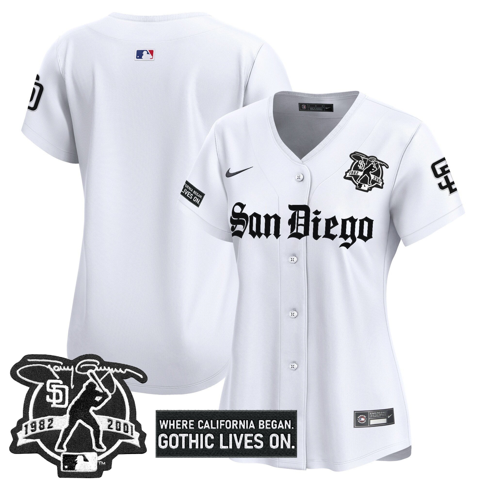 Women’s San Diego ‘Gothic Edition’ Vapor Premier Limited Jersey