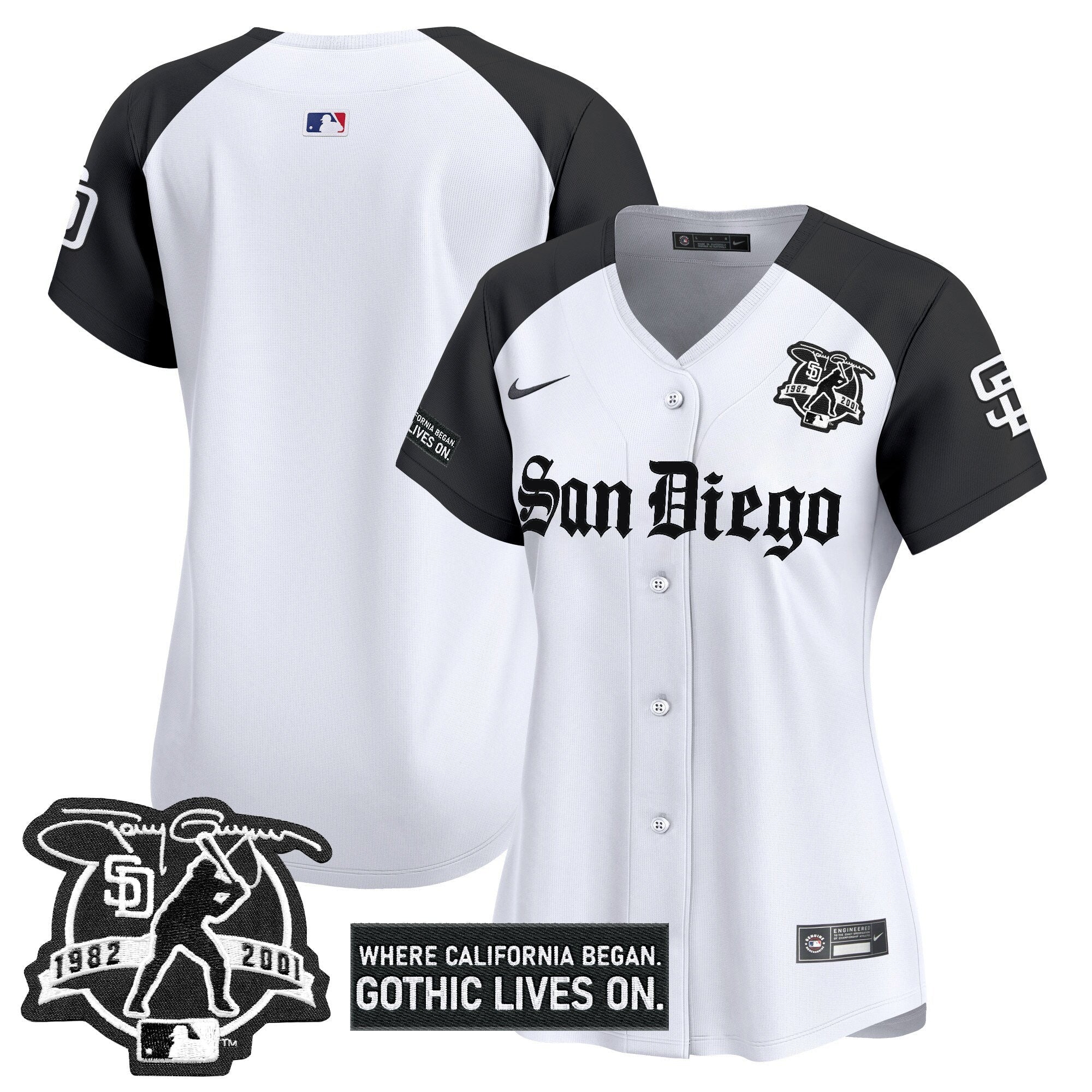 Women’s San Diego ‘Gothic Edition’ Vapor Premier Limited Jersey