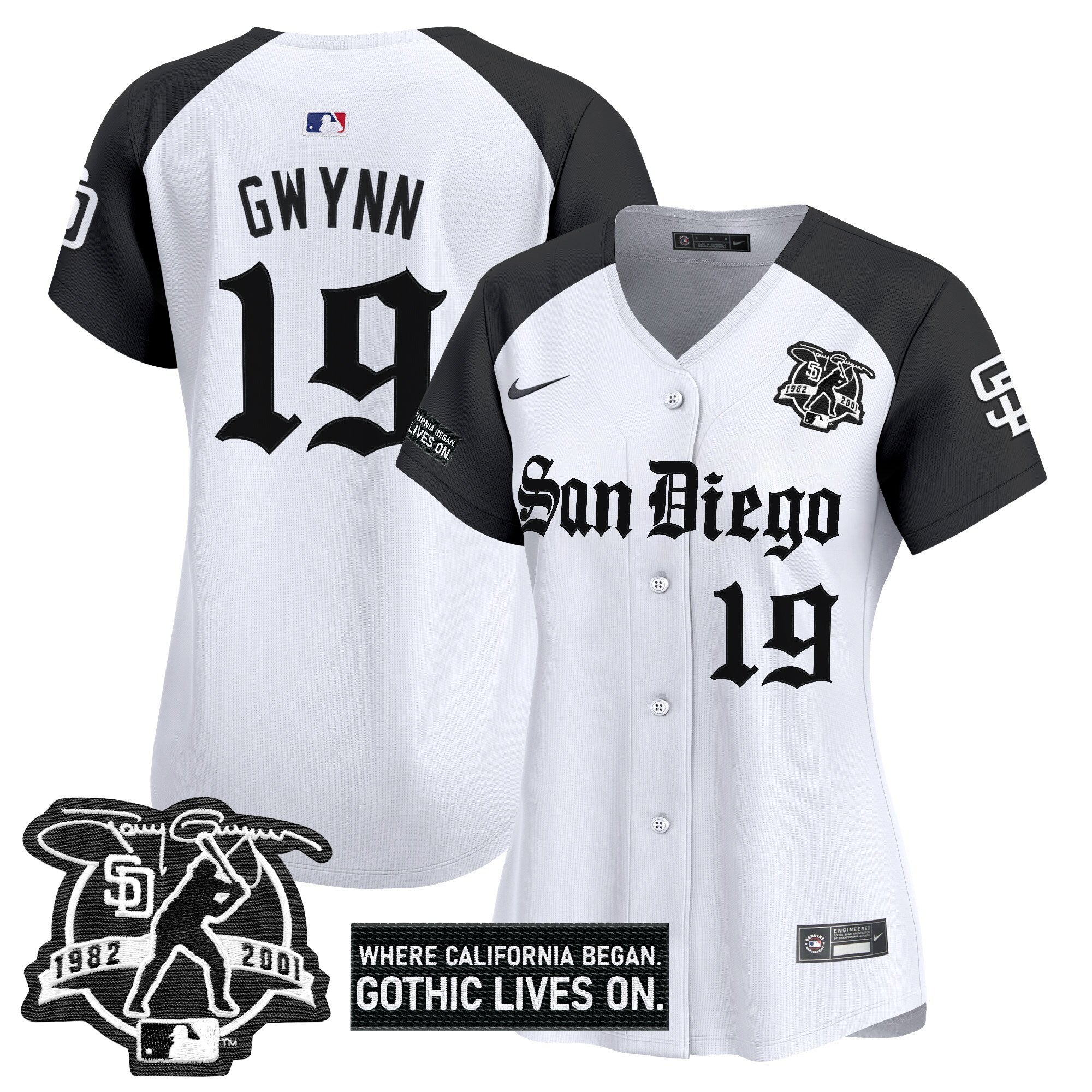 Women’s San Diego ‘Gothic Edition’ Vapor Premier Limited Jersey