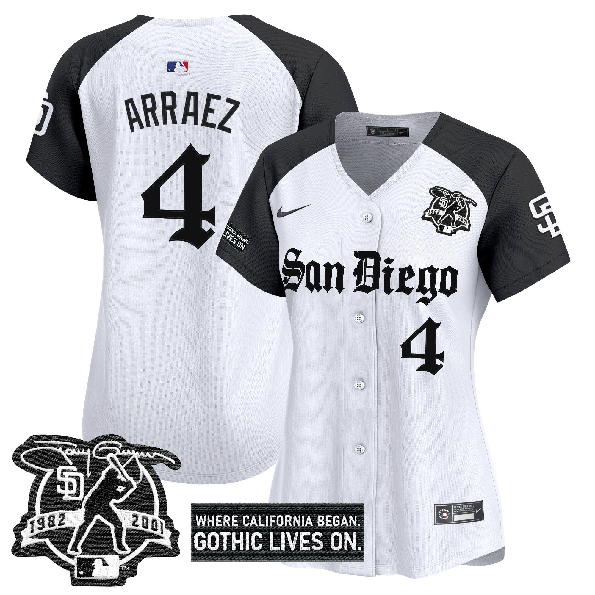 Women’s San Diego ‘Gothic Edition’ Vapor Premier Limited Jersey