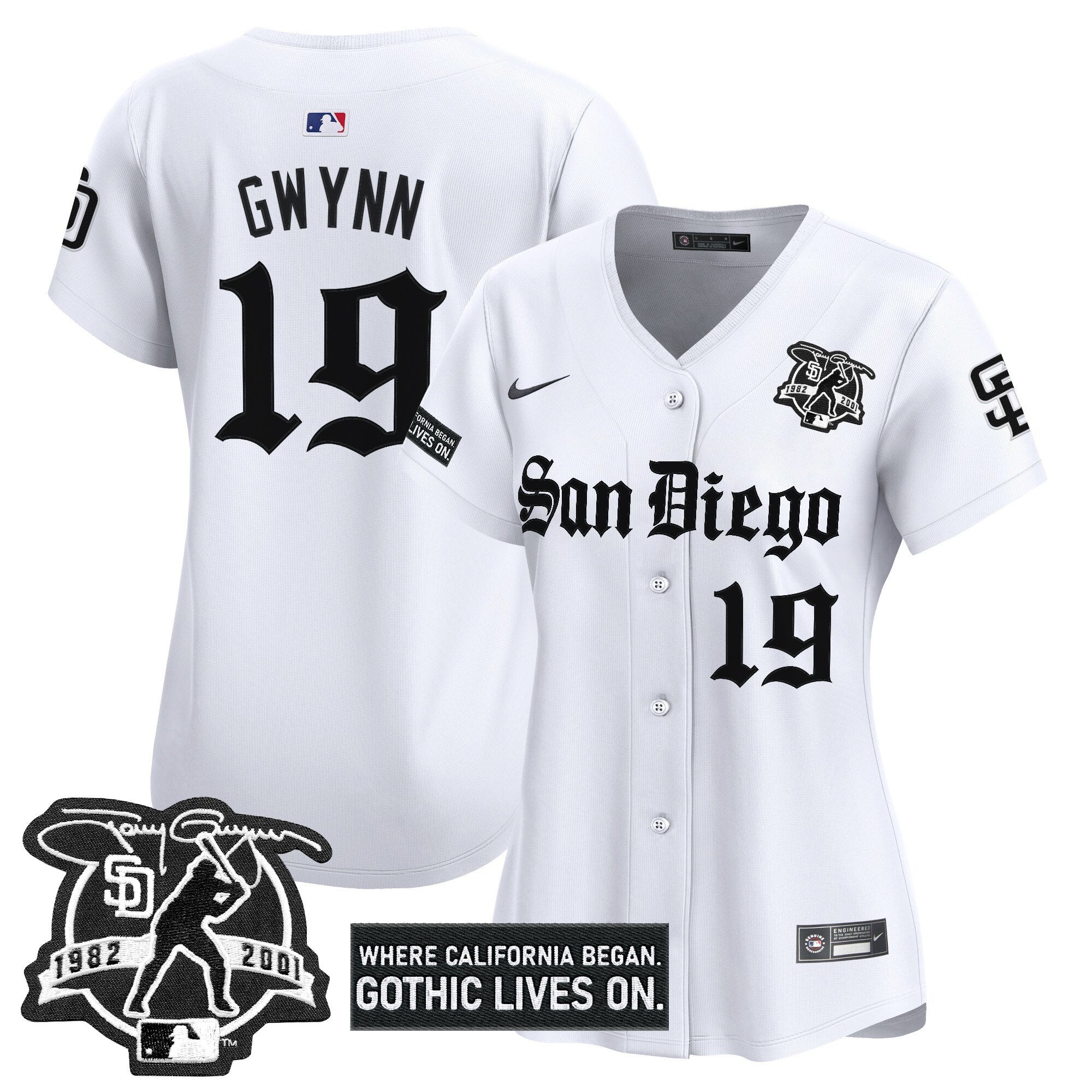 Women’s San Diego ‘Gothic Edition’ Vapor Premier Limited Jersey