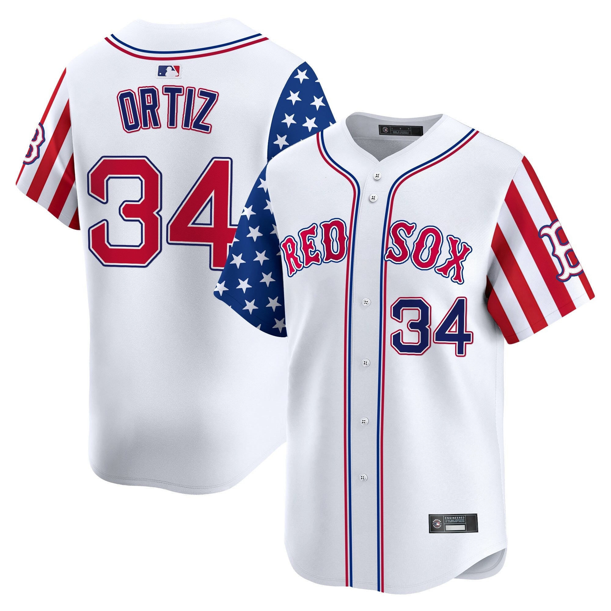 Men’s Boston 2025 Independence Day Vapor Premier Limited Jersey