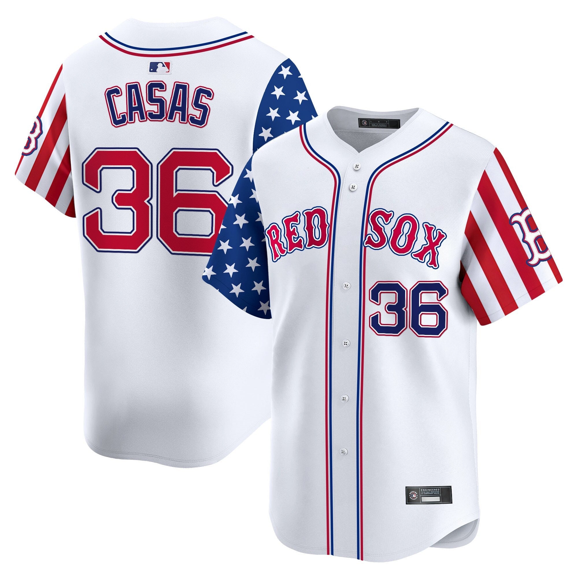 Men’s Boston 2025 Independence Day Vapor Premier Limited Jersey