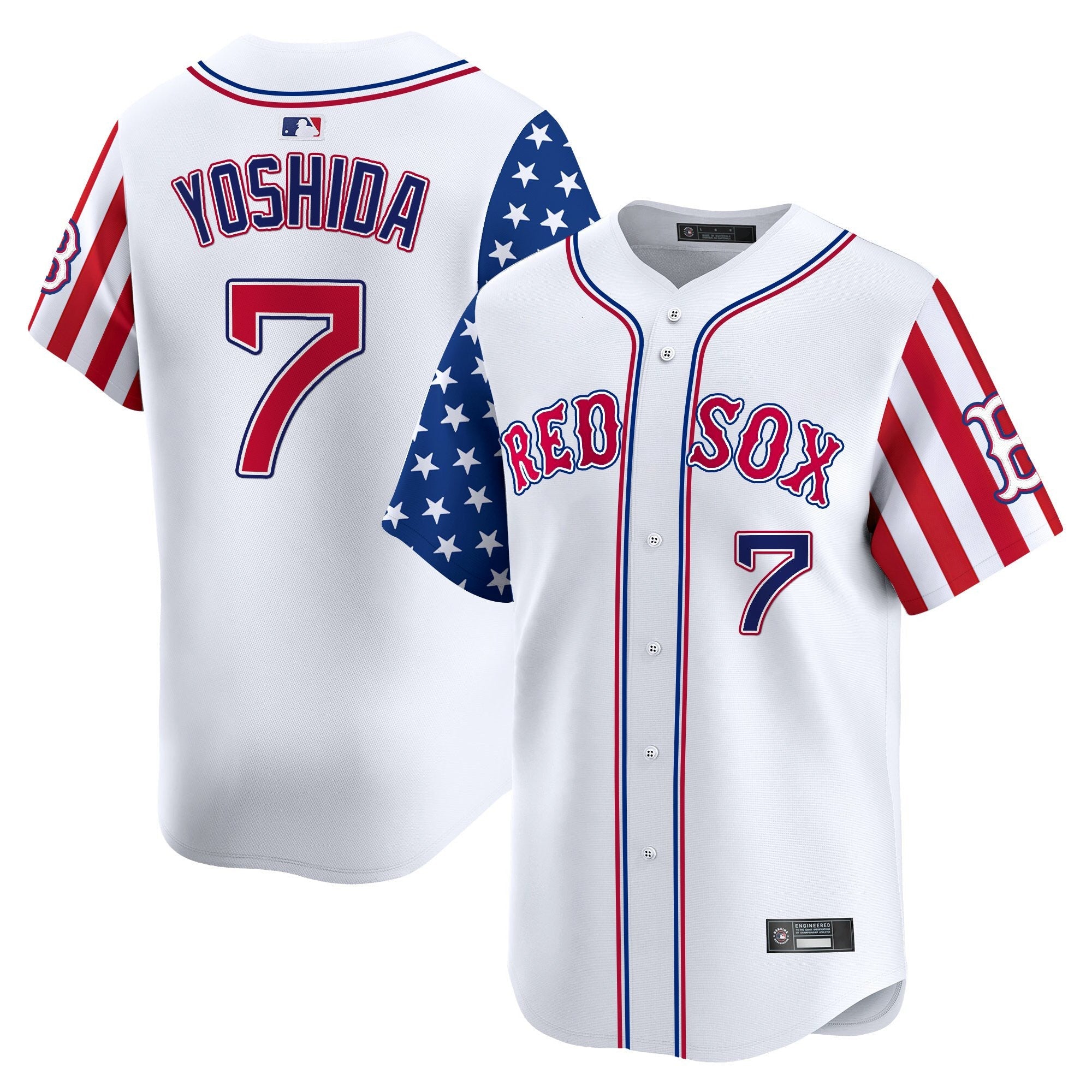 Men’s Boston 2025 Independence Day Vapor Premier Limited Jersey