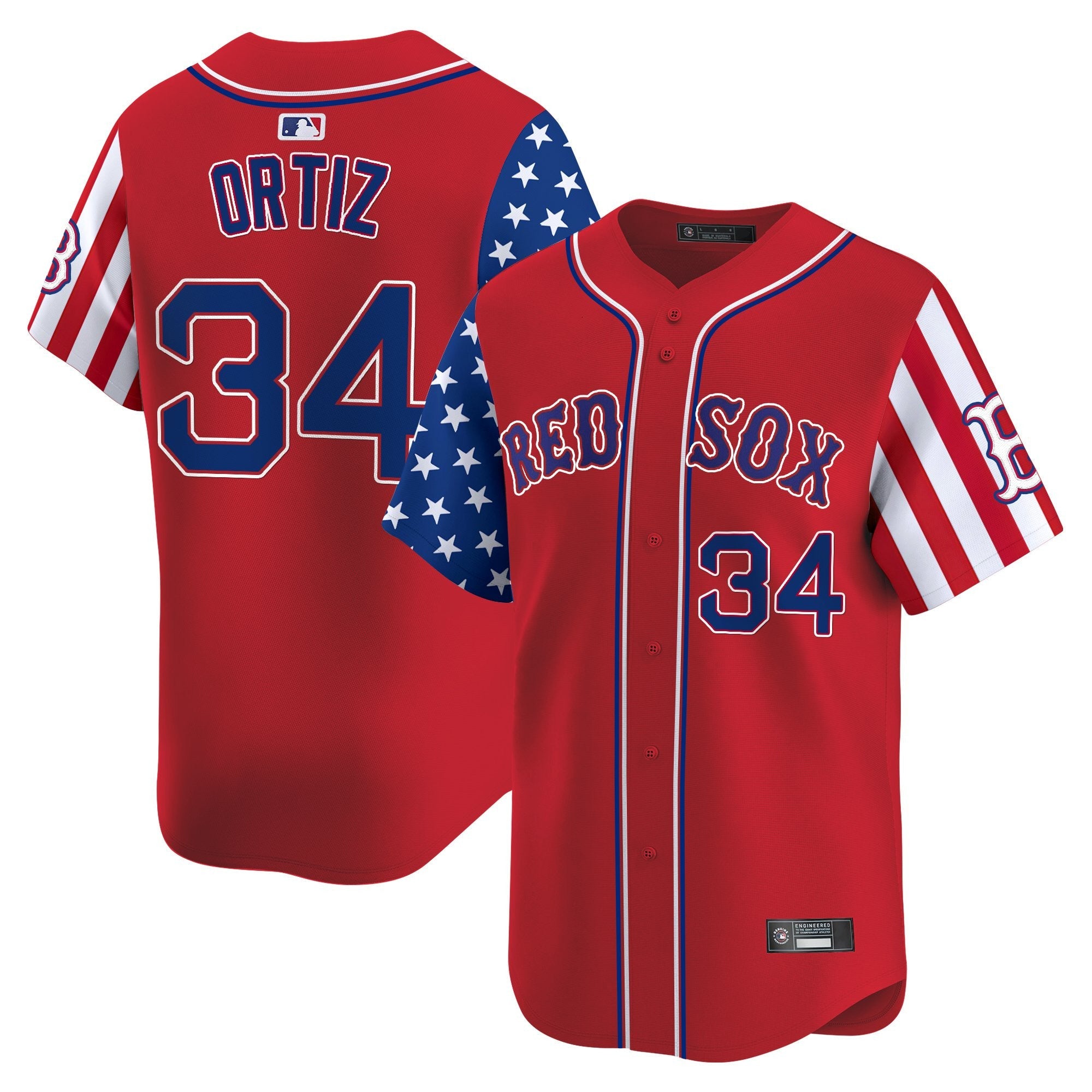 Men’s Boston 2025 Independence Day Vapor Premier Limited Jersey
