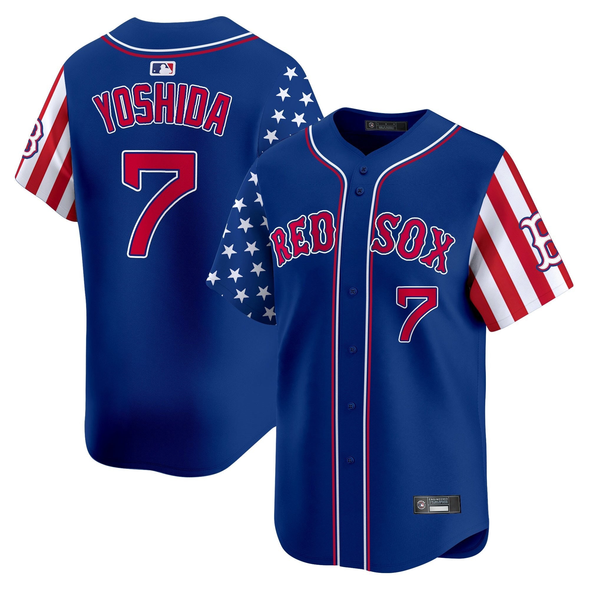 Men’s Boston 2025 Independence Day Vapor Premier Limited Jersey