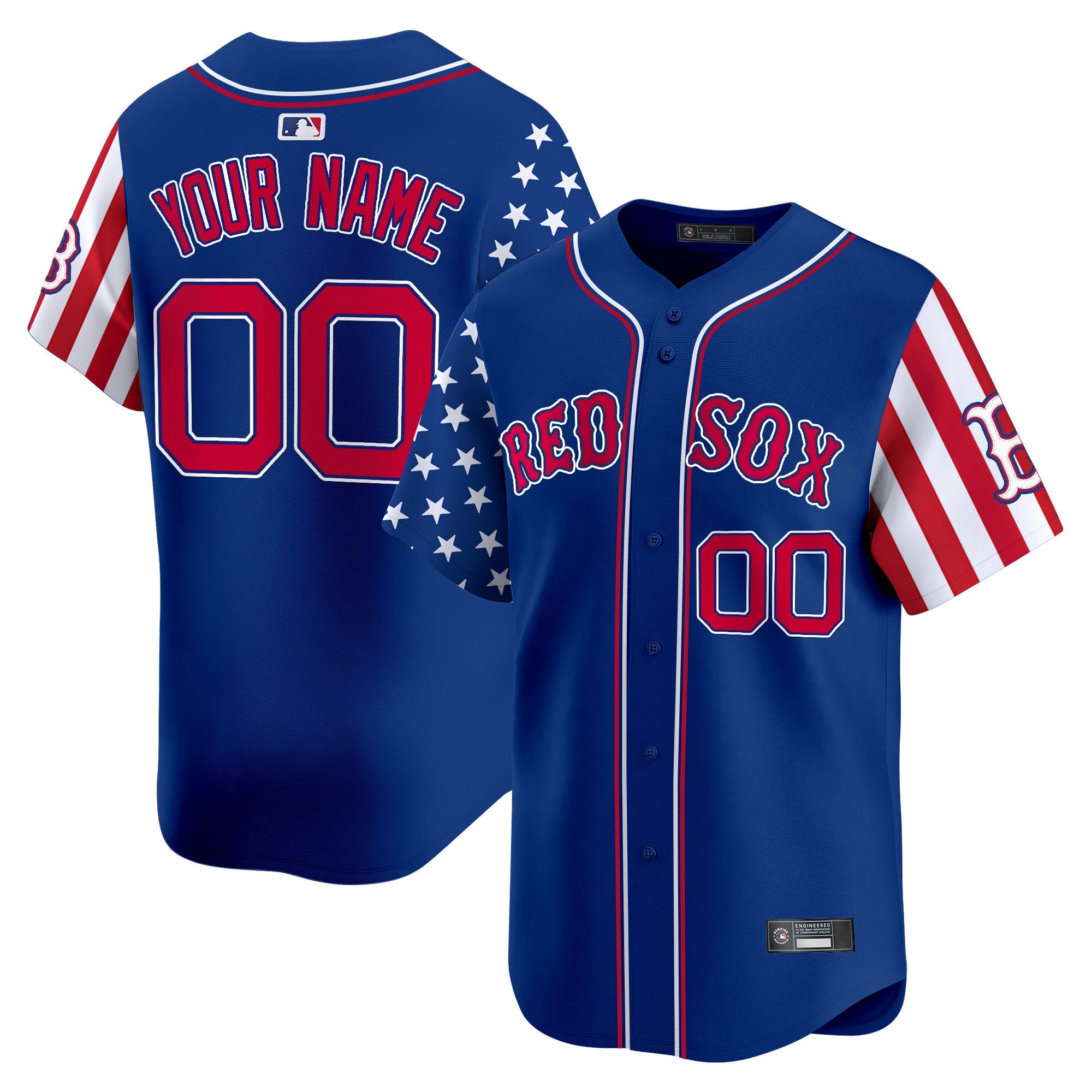 Boston 2025 Independence Day Vapor Premier Limited Custom Jersey