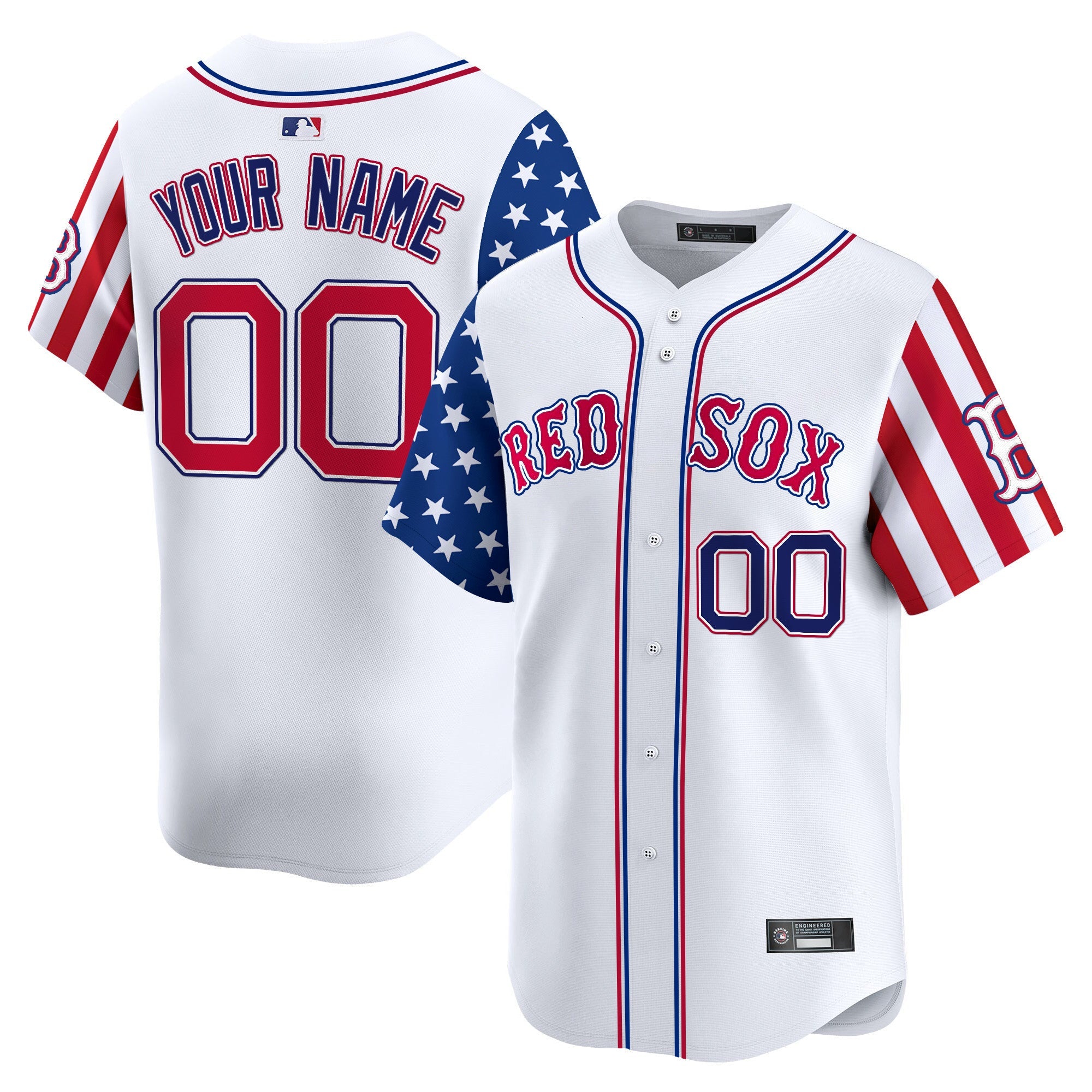 Boston 2025 Independence Day Vapor Premier Limited Custom Jersey