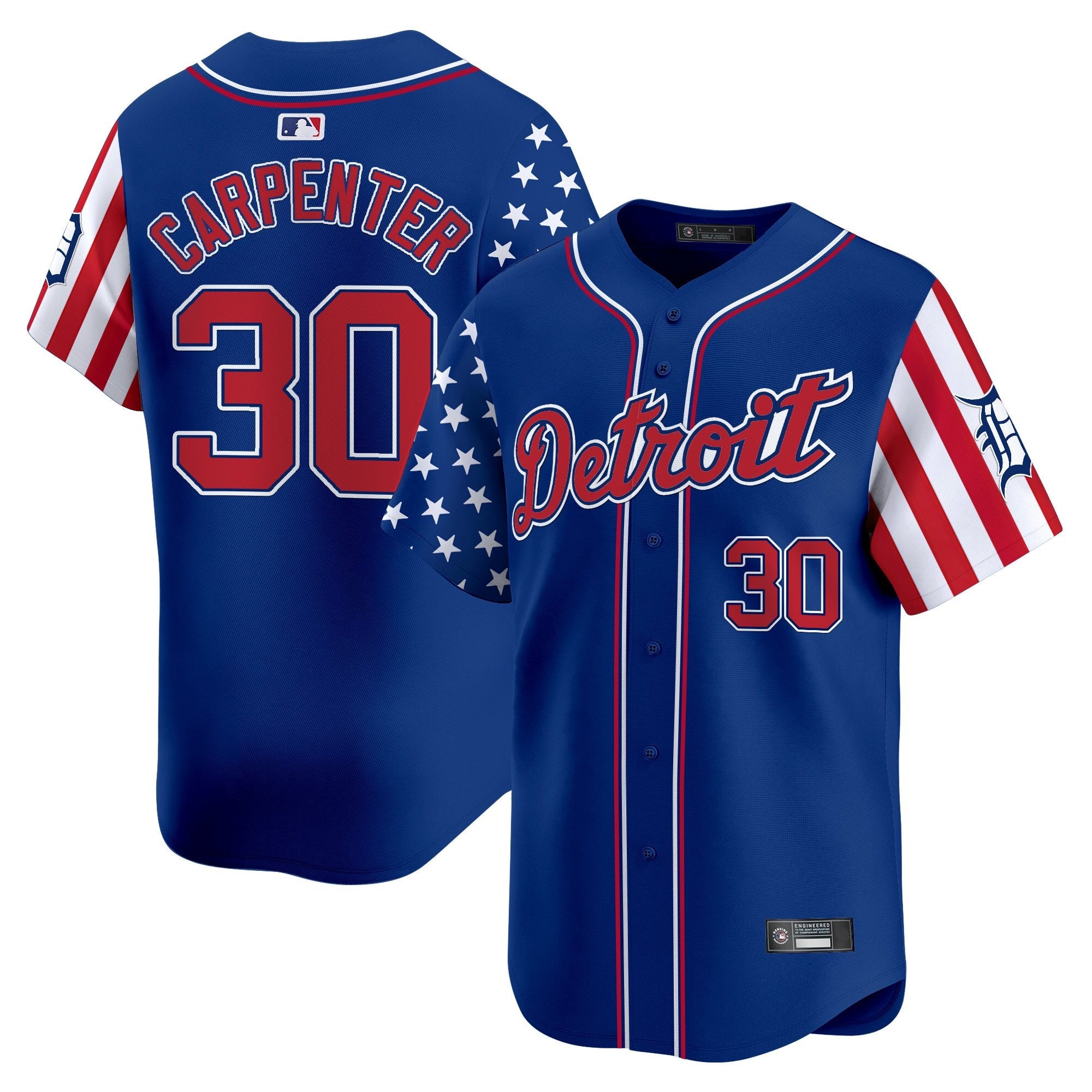 Men’s Detroit 2025 Independence Day Vapor Premier Limited Jersey
