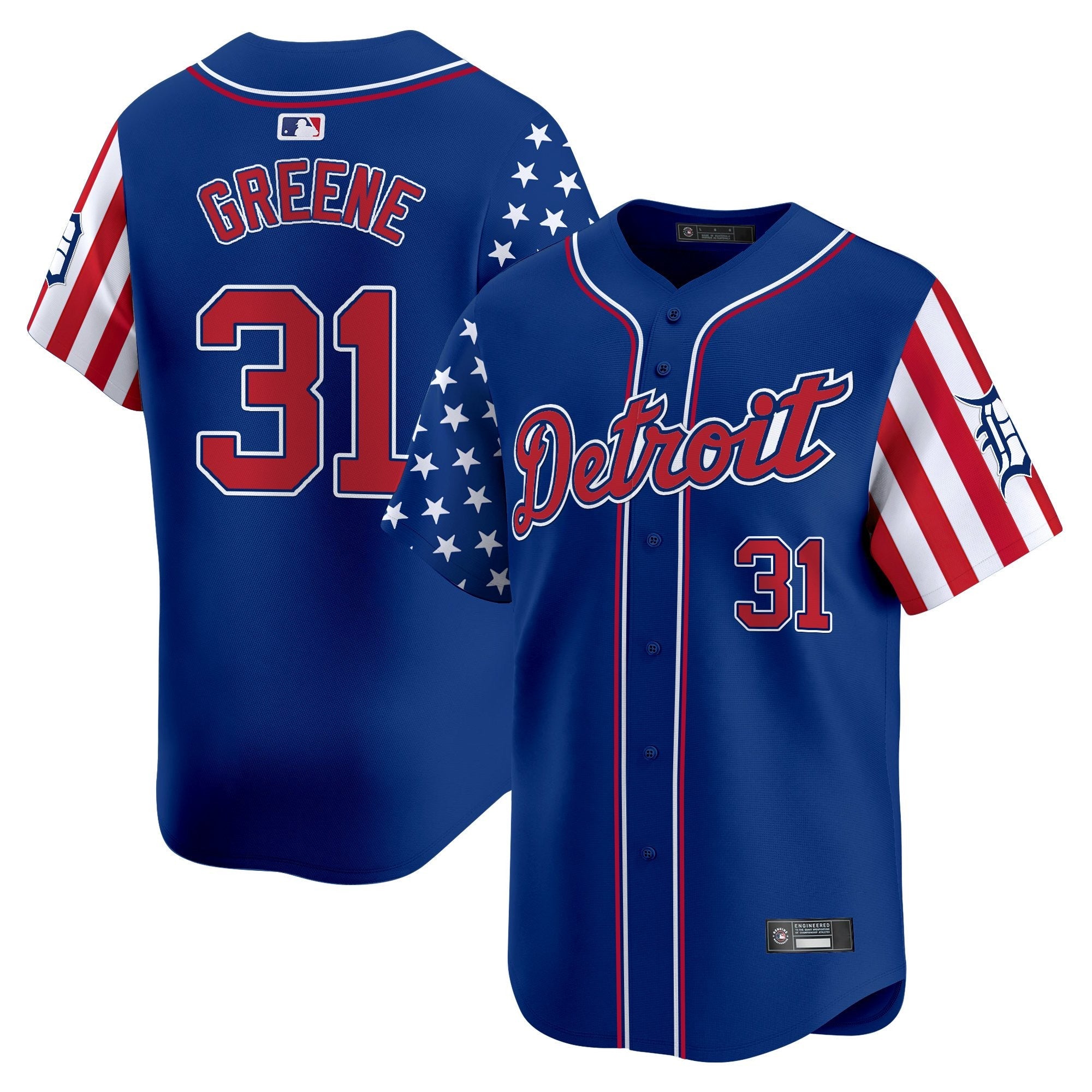 Men’s Detroit 2025 Independence Day Vapor Premier Limited Jersey
