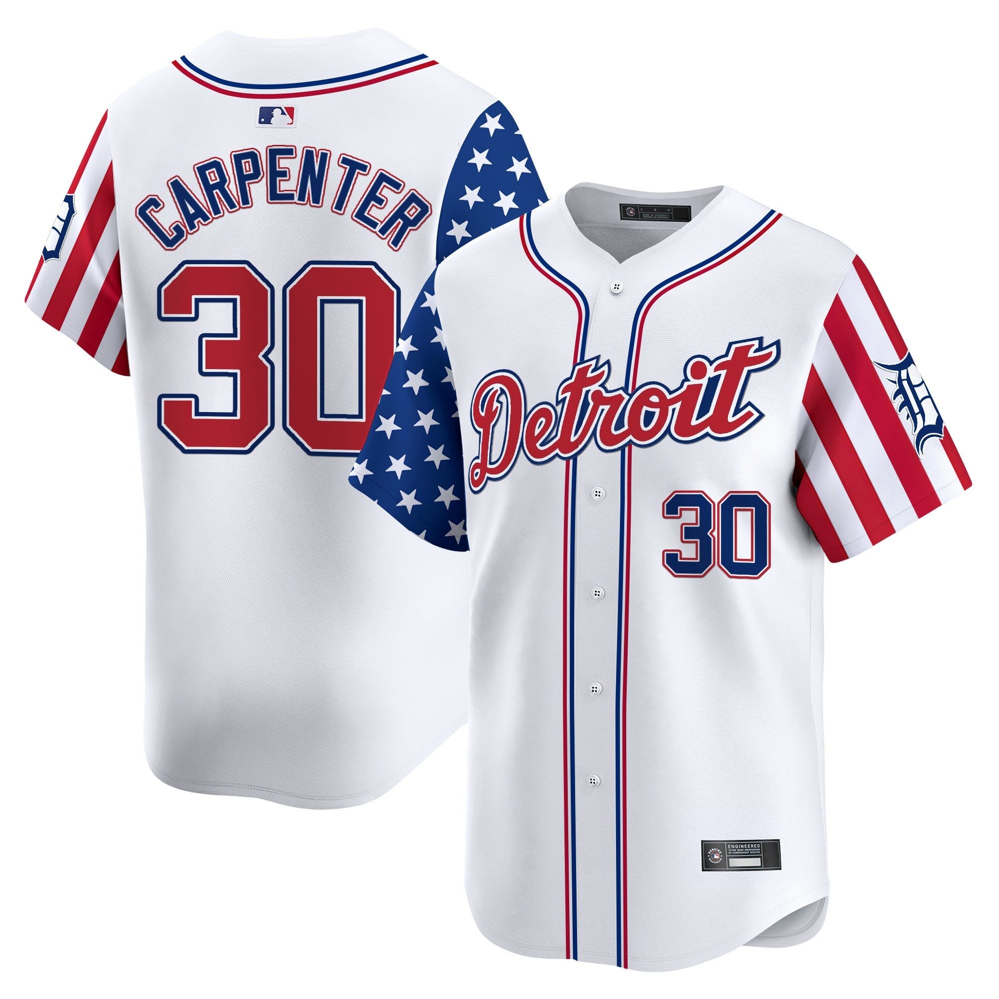 Men’s Detroit 2025 Independence Day Vapor Premier Limited Jersey