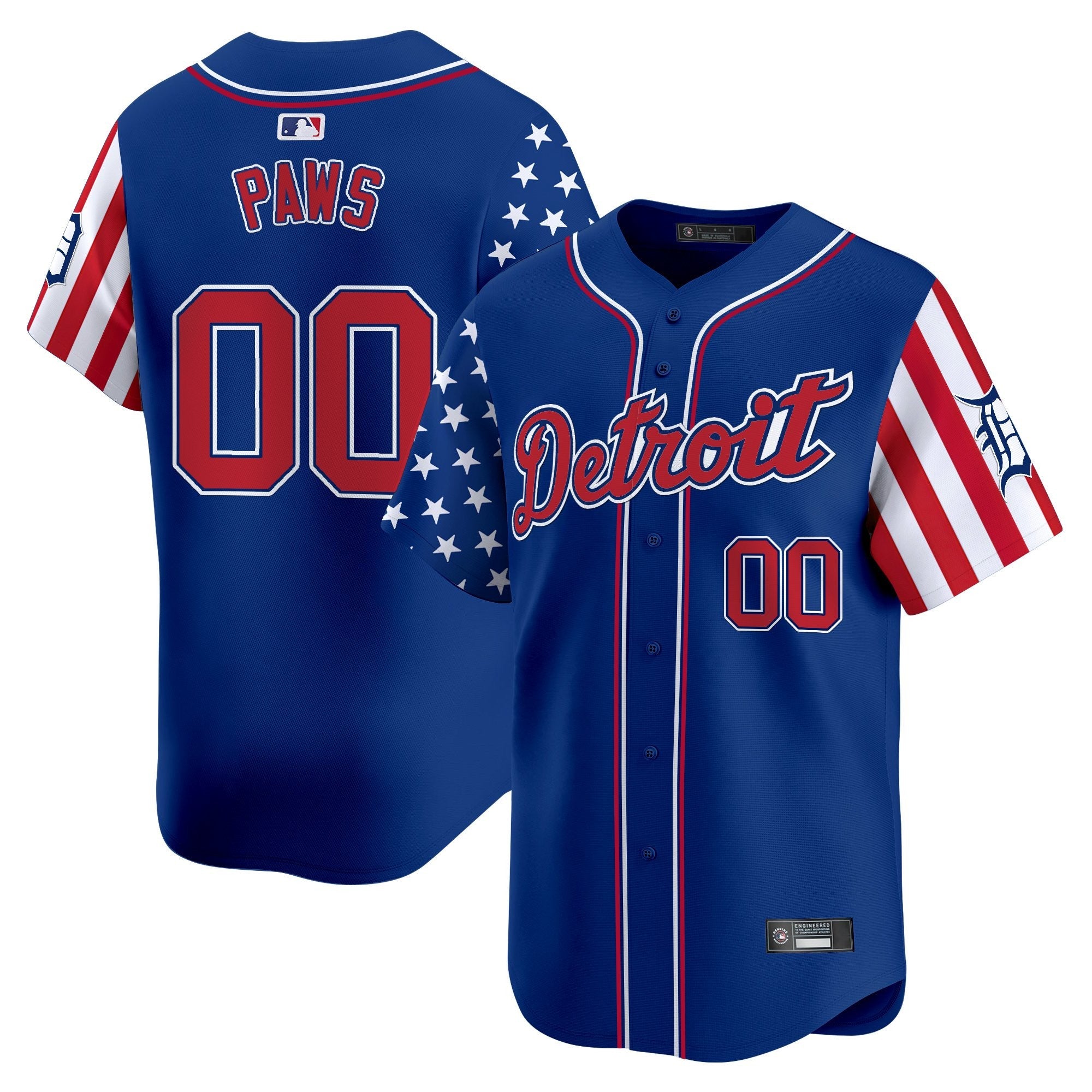Men’s Detroit 2025 Independence Day Vapor Premier Limited Jersey