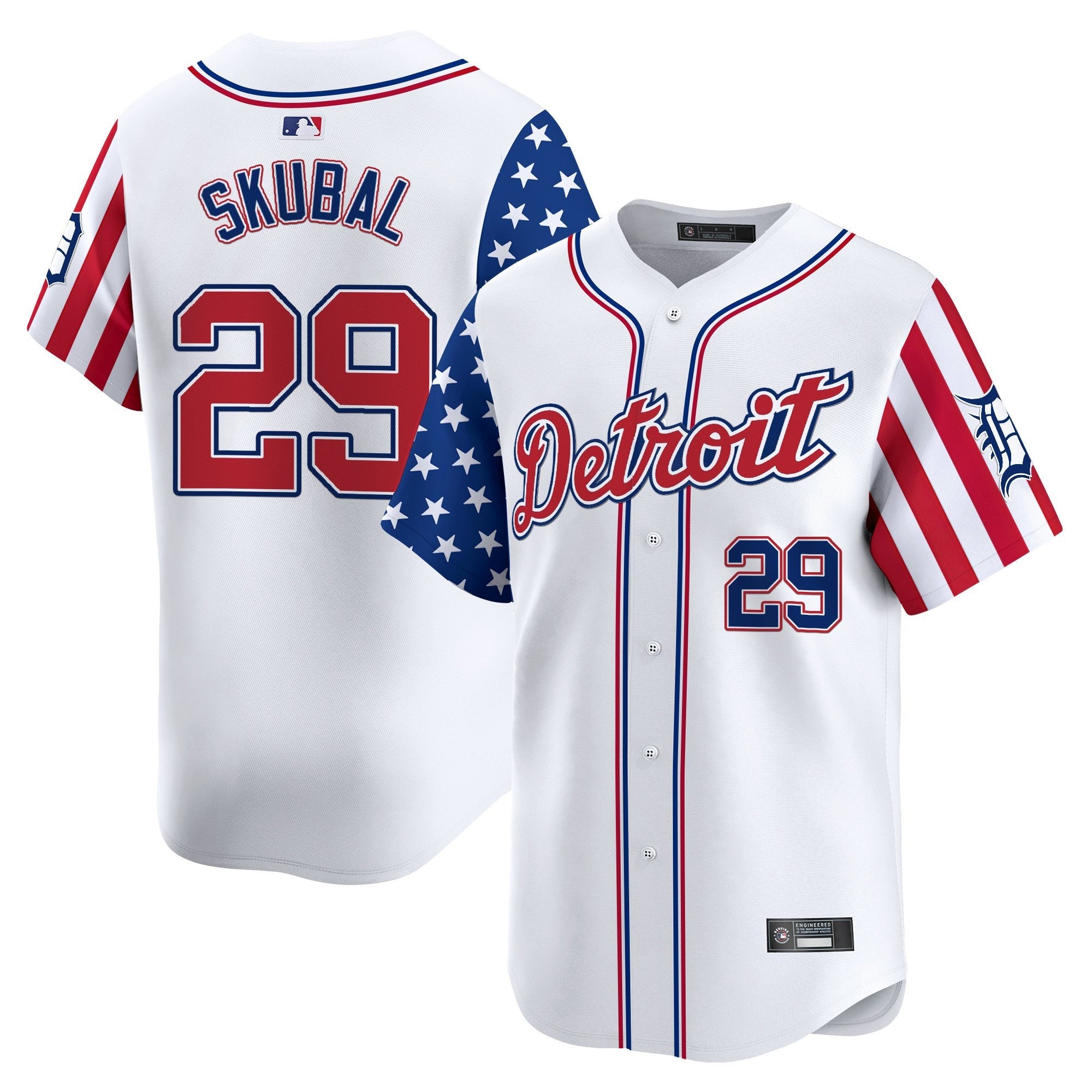 Men’s Detroit 2025 Independence Day Vapor Premier Limited Jersey