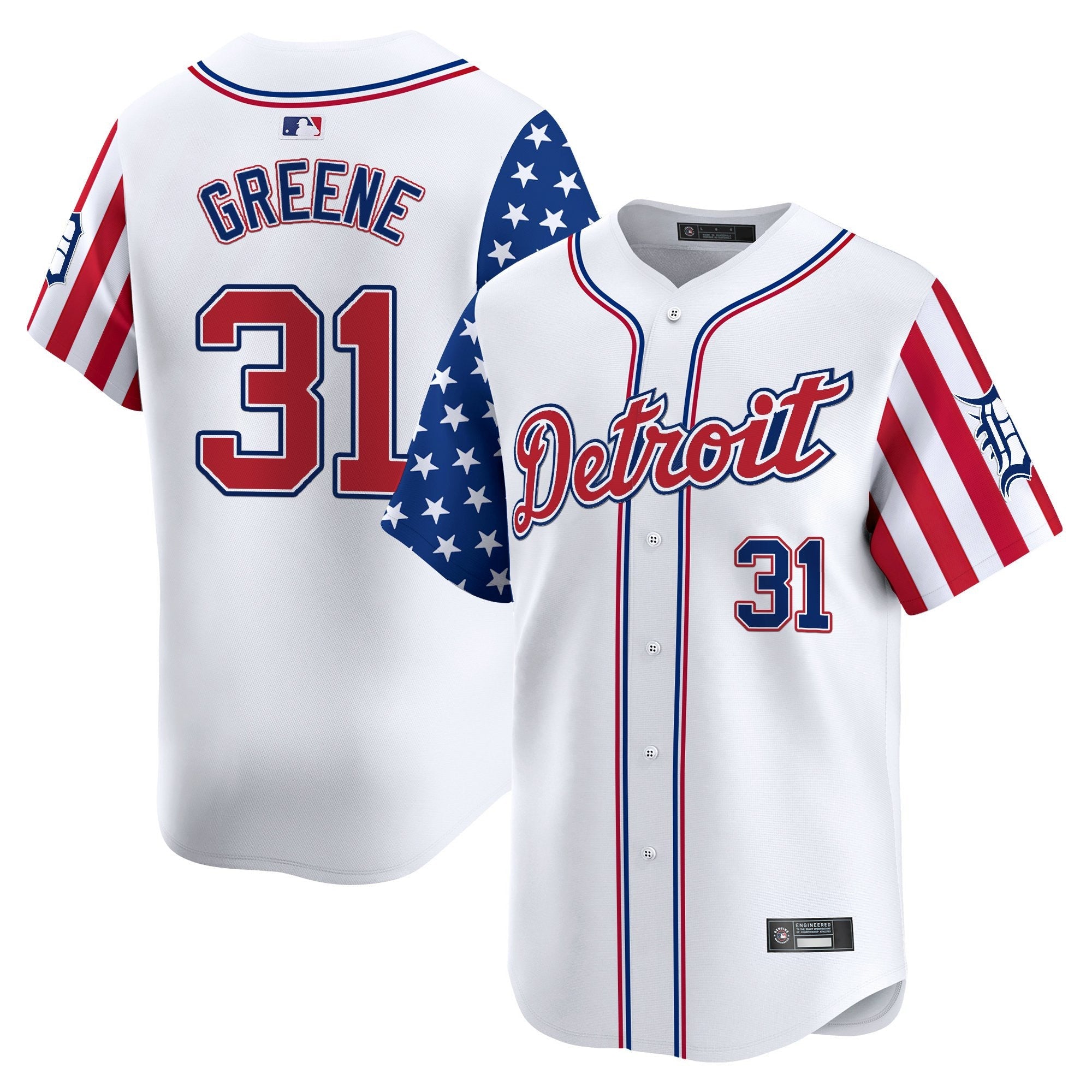 Men’s Detroit 2025 Independence Day Vapor Premier Limited Jersey