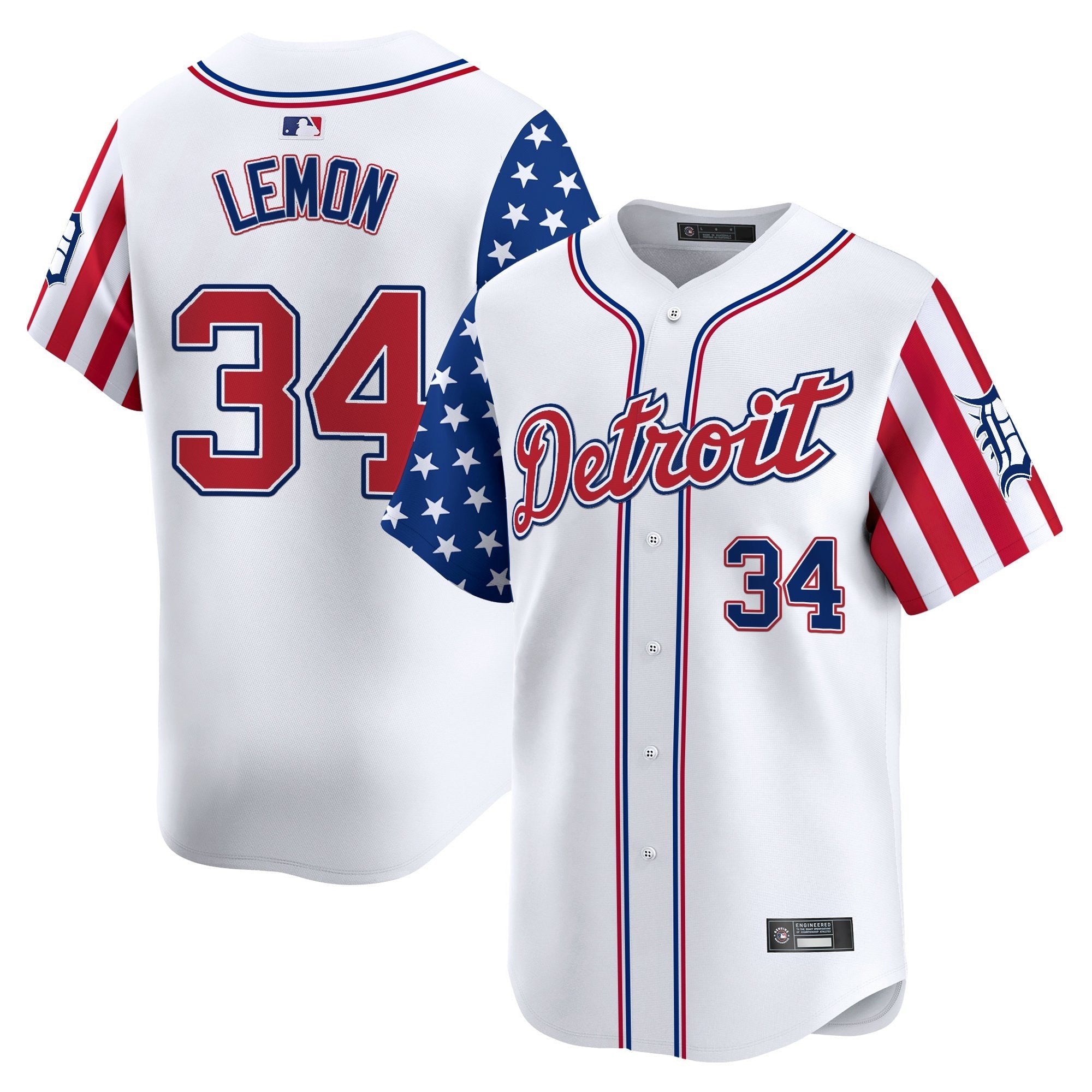 Men’s Detroit 2025 Independence Day Vapor Premier Limited Jersey