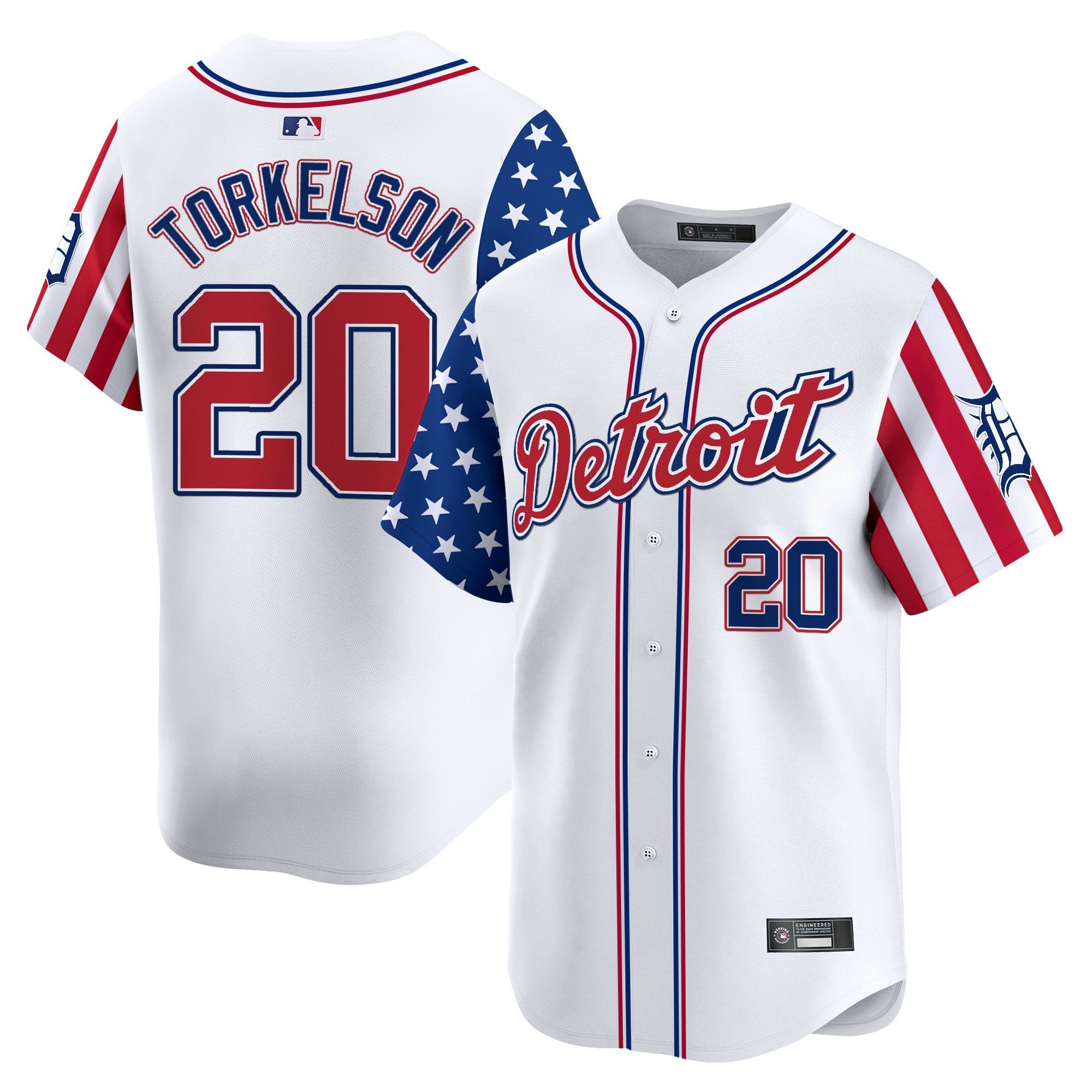 Men’s Detroit 2025 Independence Day Vapor Premier Limited Jersey