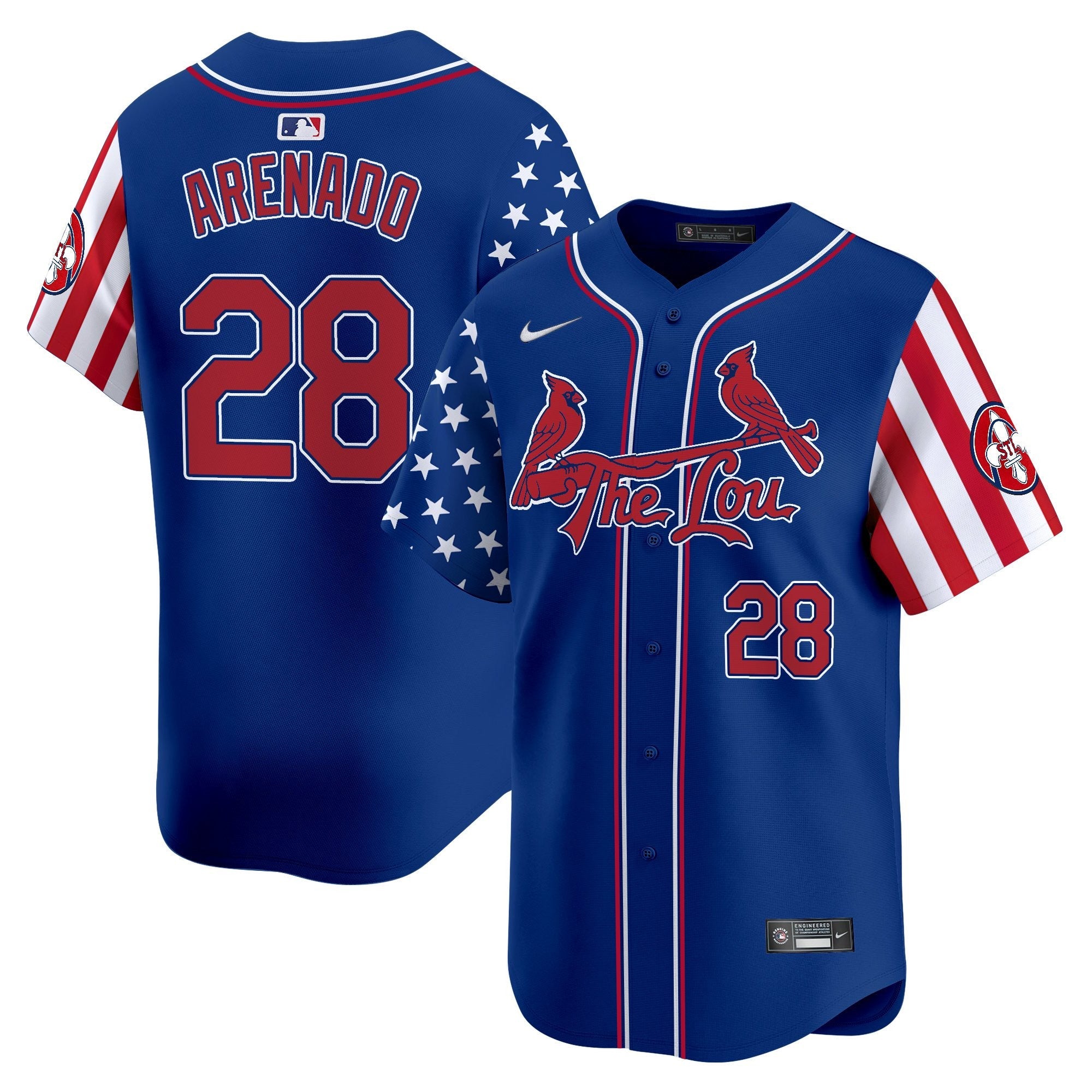 Men’s St. Louis 2025 Independence Day Vapor Premier Limited Jersey