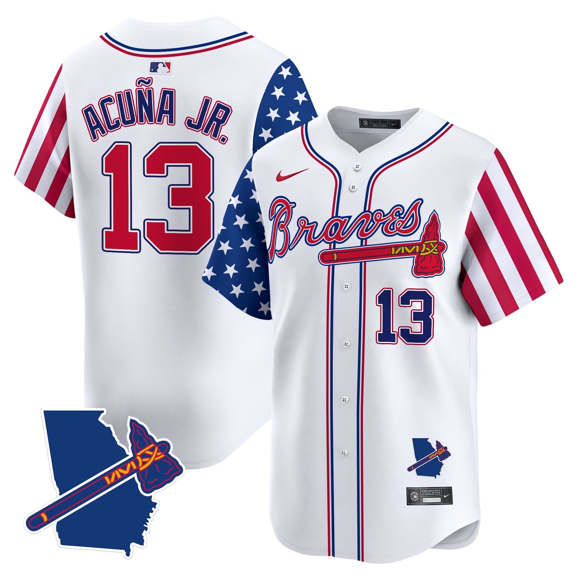 Men’s Atlanta 2025 Independence Day Vapor Premier Limited Jersey