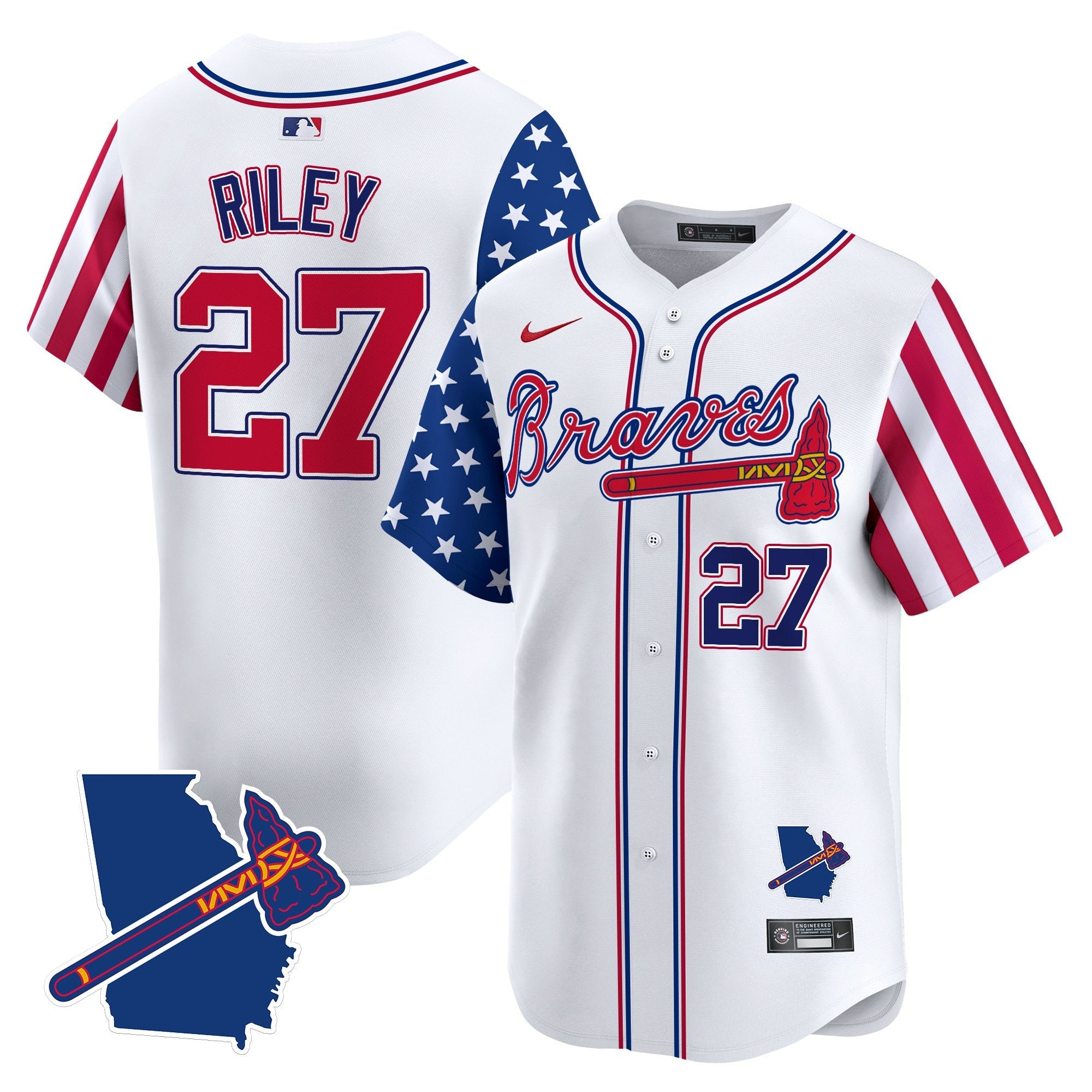 Men’s Atlanta 2025 Independence Day Vapor Premier Limited Jersey