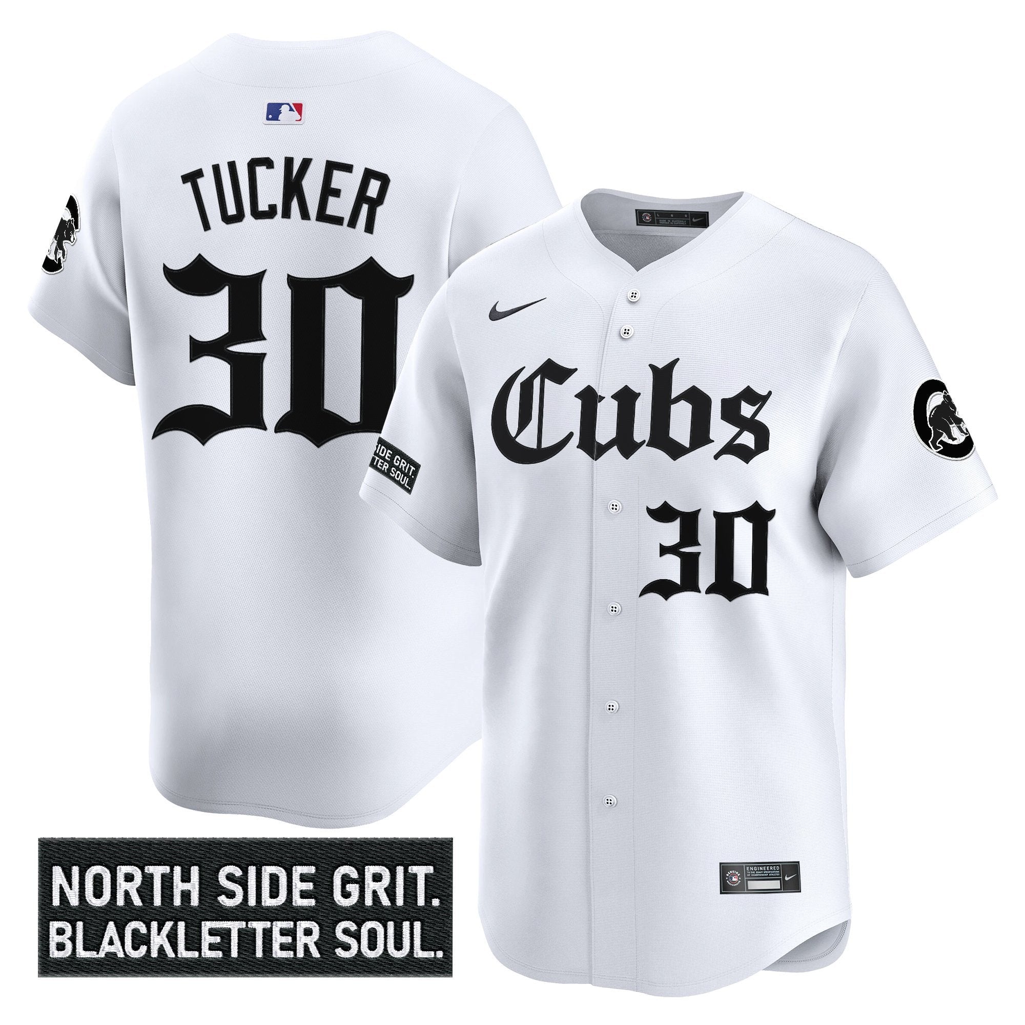 Men’s Chicago ‘Gothic North Side Edition’ Vapor Premier Limited Jersey