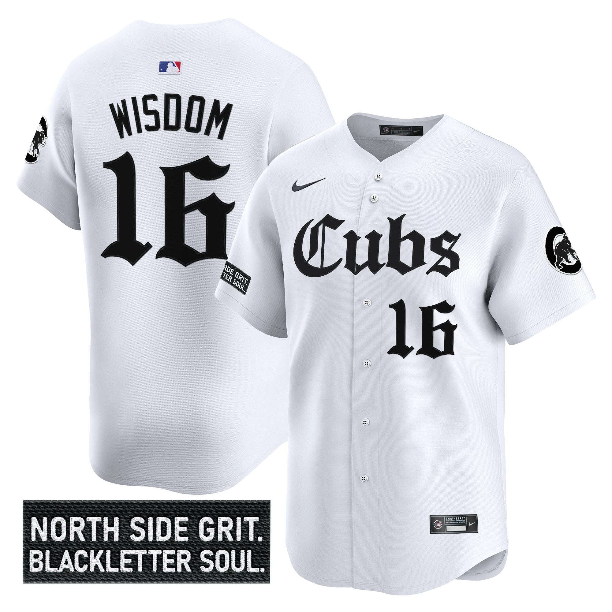 Men’s Chicago ‘Gothic North Side Edition’ Vapor Premier Limited Jersey