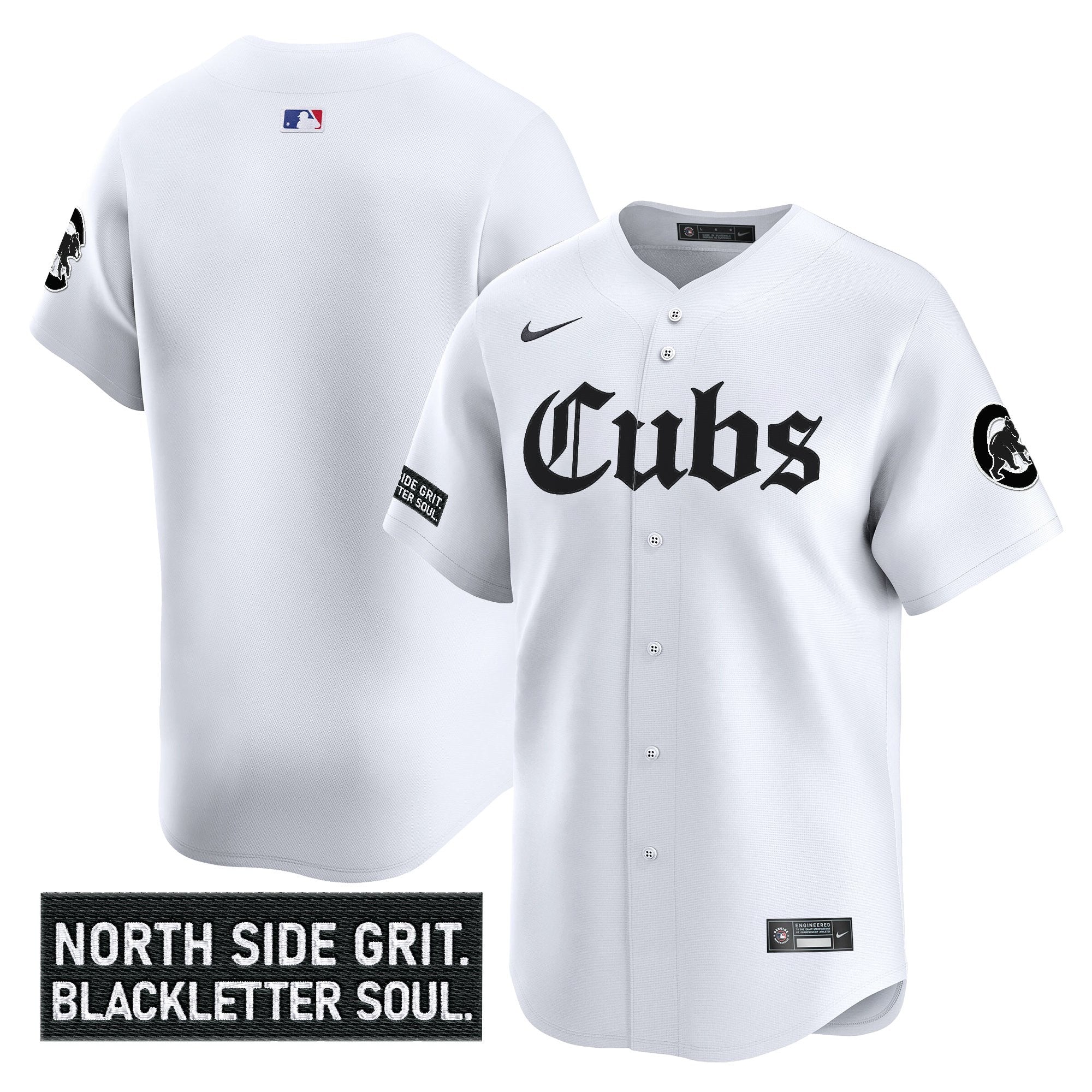 Men’s Chicago ‘Gothic North Side Edition’ Vapor Premier Limited Jersey