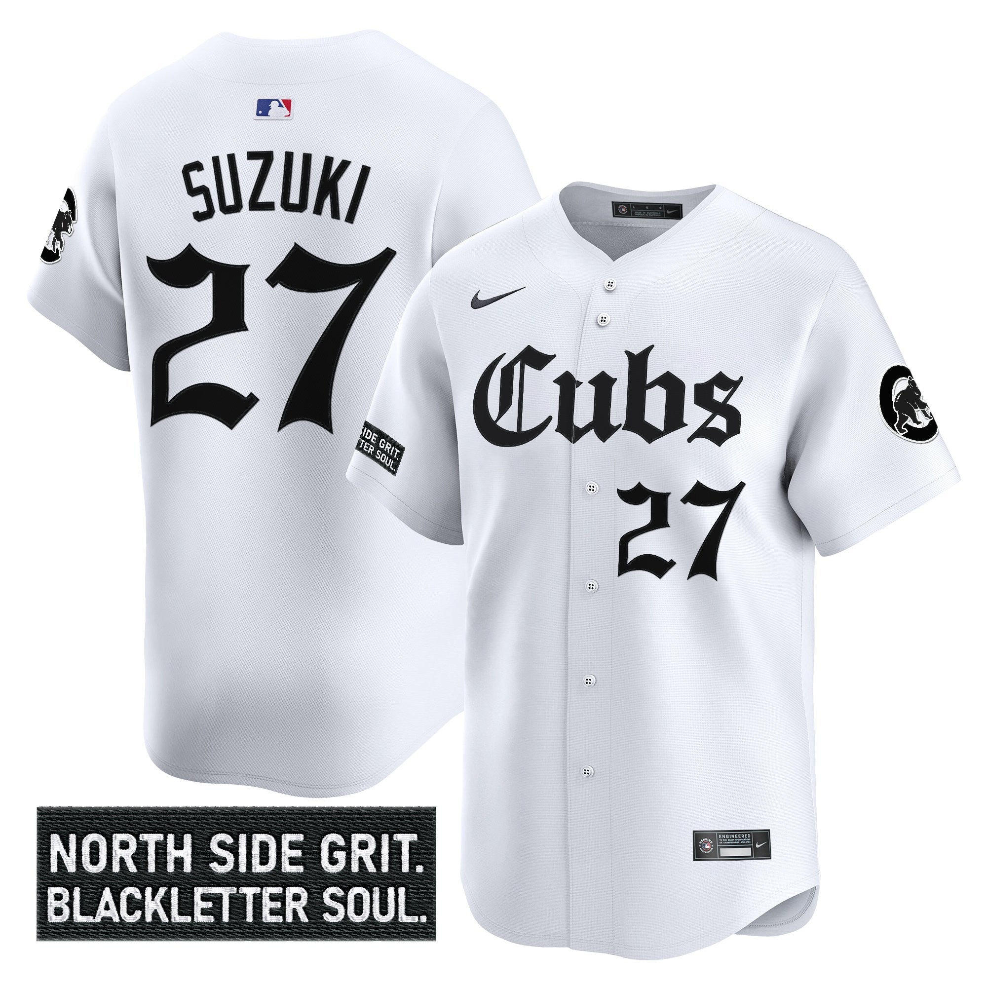 Men’s Chicago ‘Gothic North Side Edition’ Vapor Premier Limited Jersey