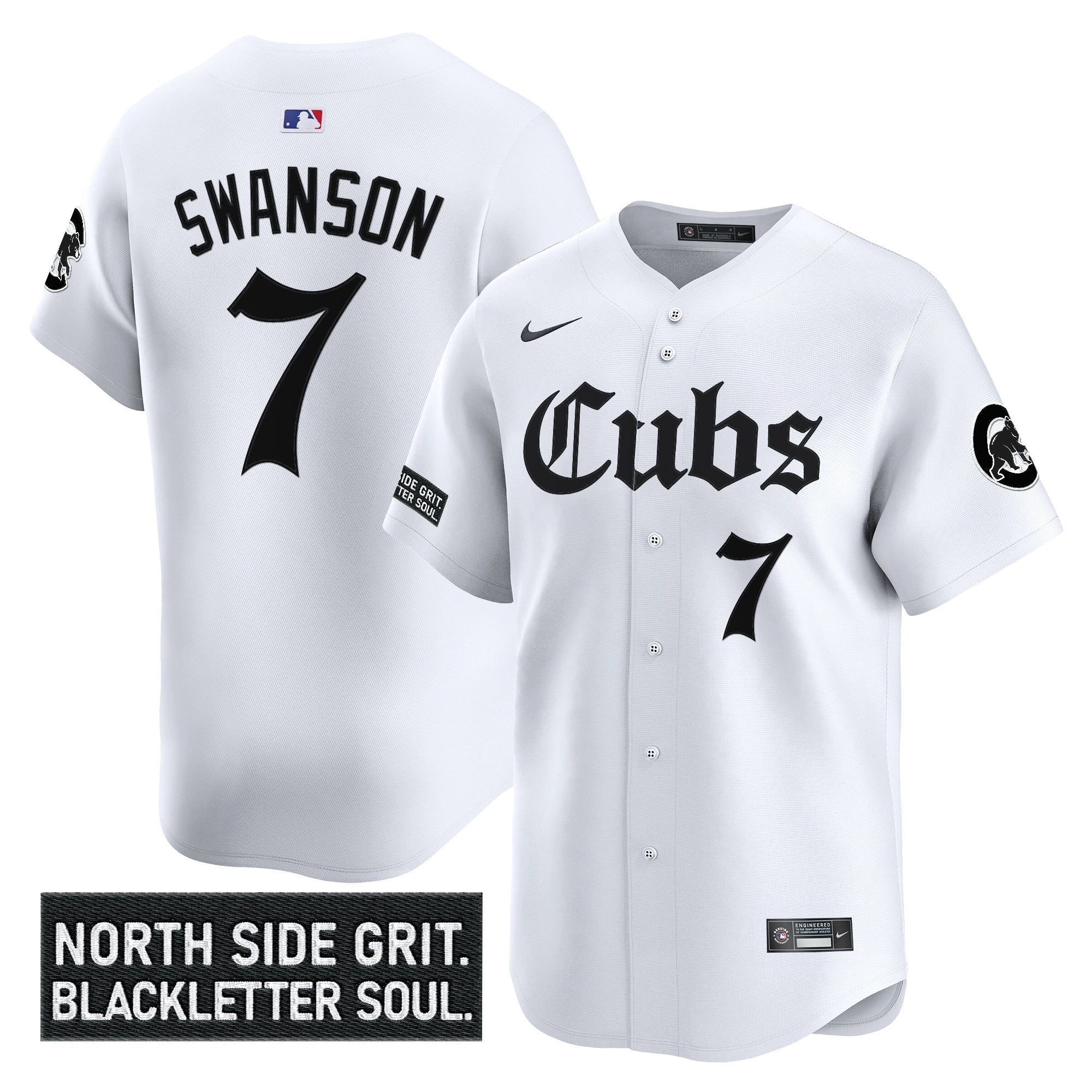 Men’s Chicago ‘Gothic North Side Edition’ Vapor Premier Limited Jersey