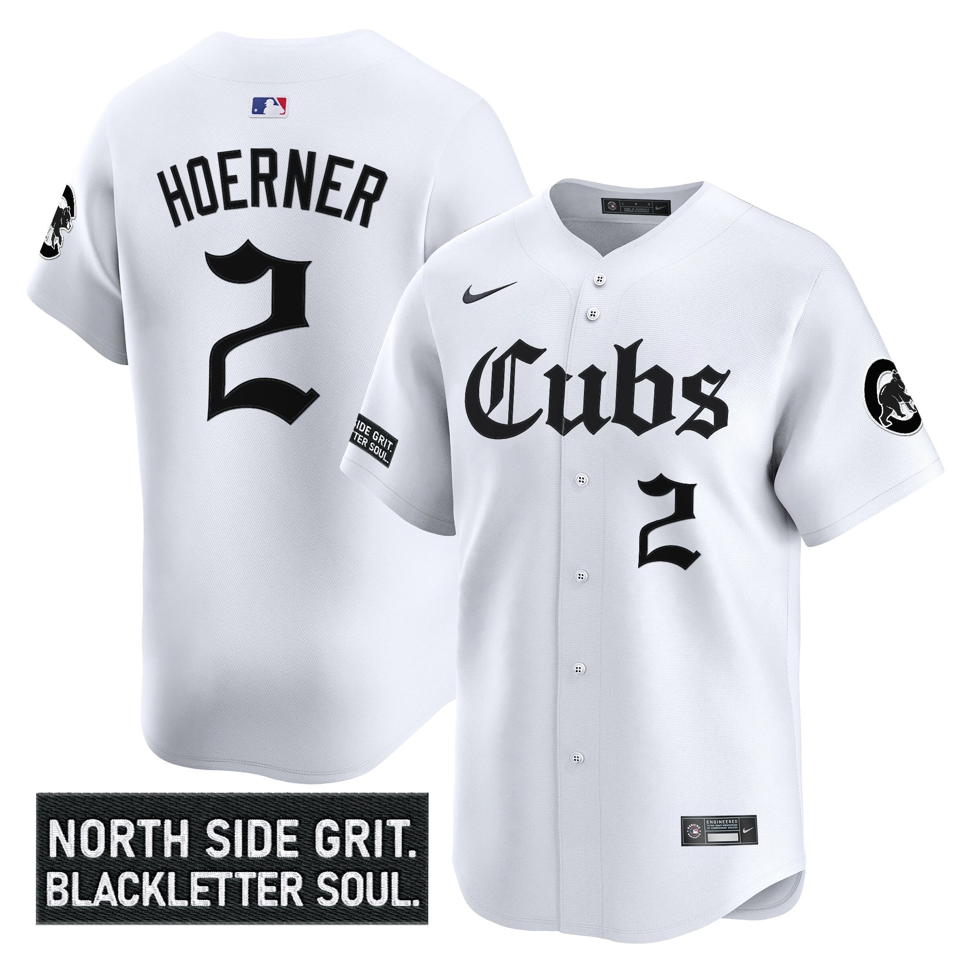 Men’s Chicago ‘Gothic North Side Edition’ Vapor Premier Limited Jersey