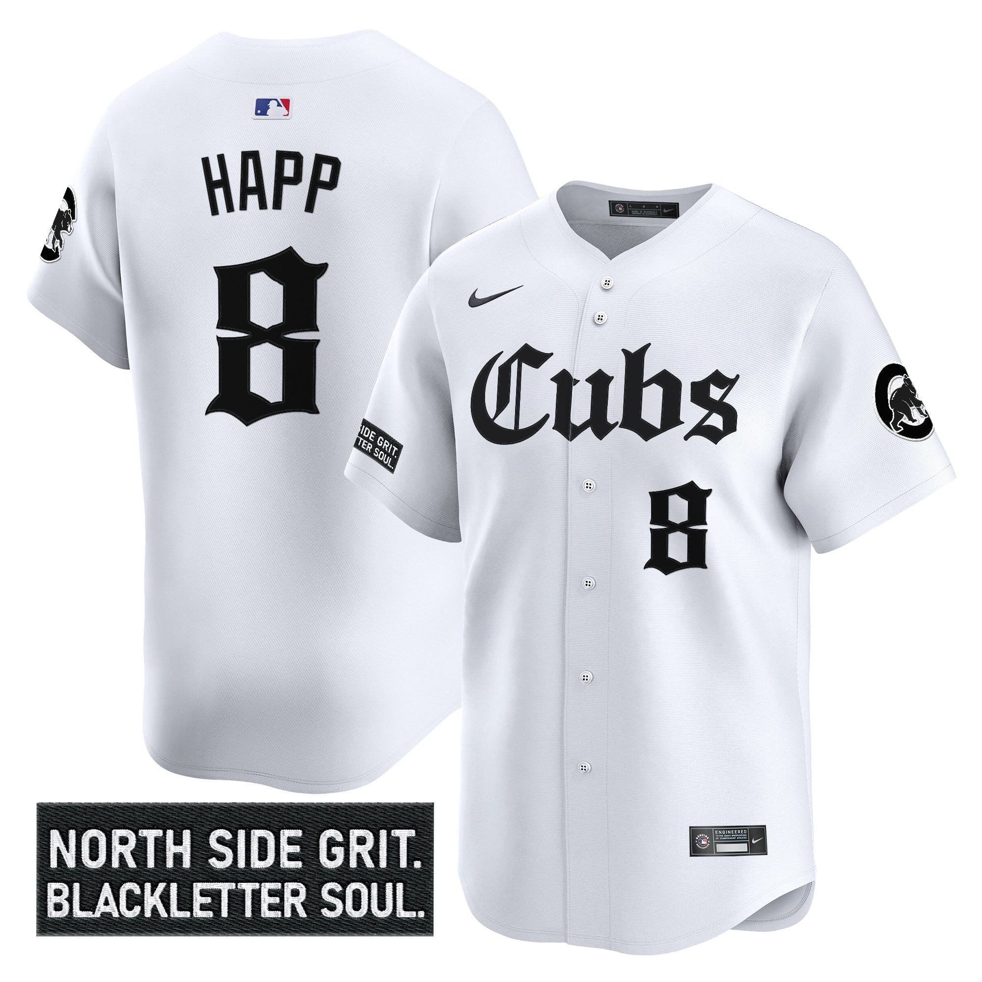Men’s Chicago ‘Gothic North Side Edition’ Vapor Premier Limited Jersey