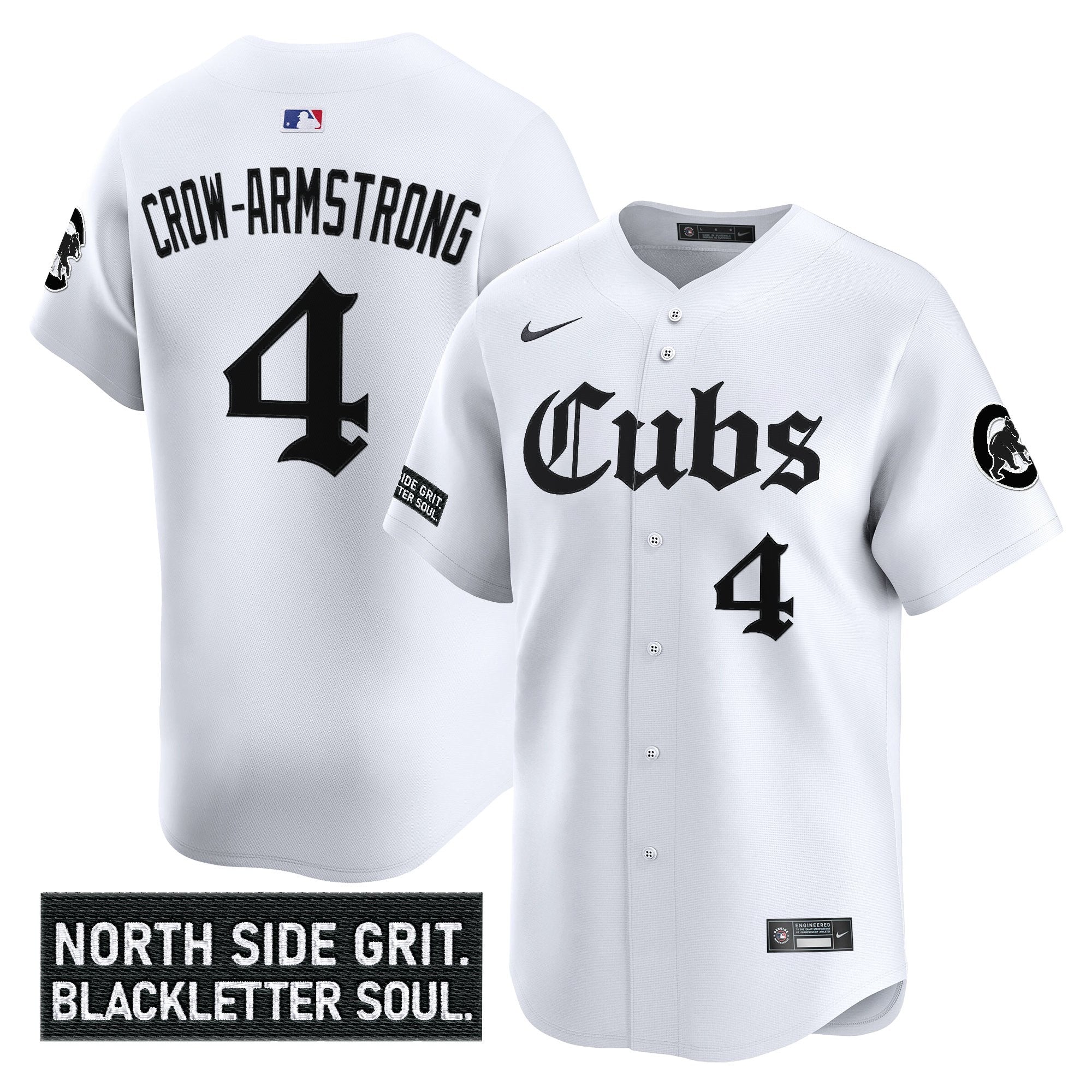 Men’s Chicago ‘Gothic North Side Edition’ Vapor Premier Limited Jersey