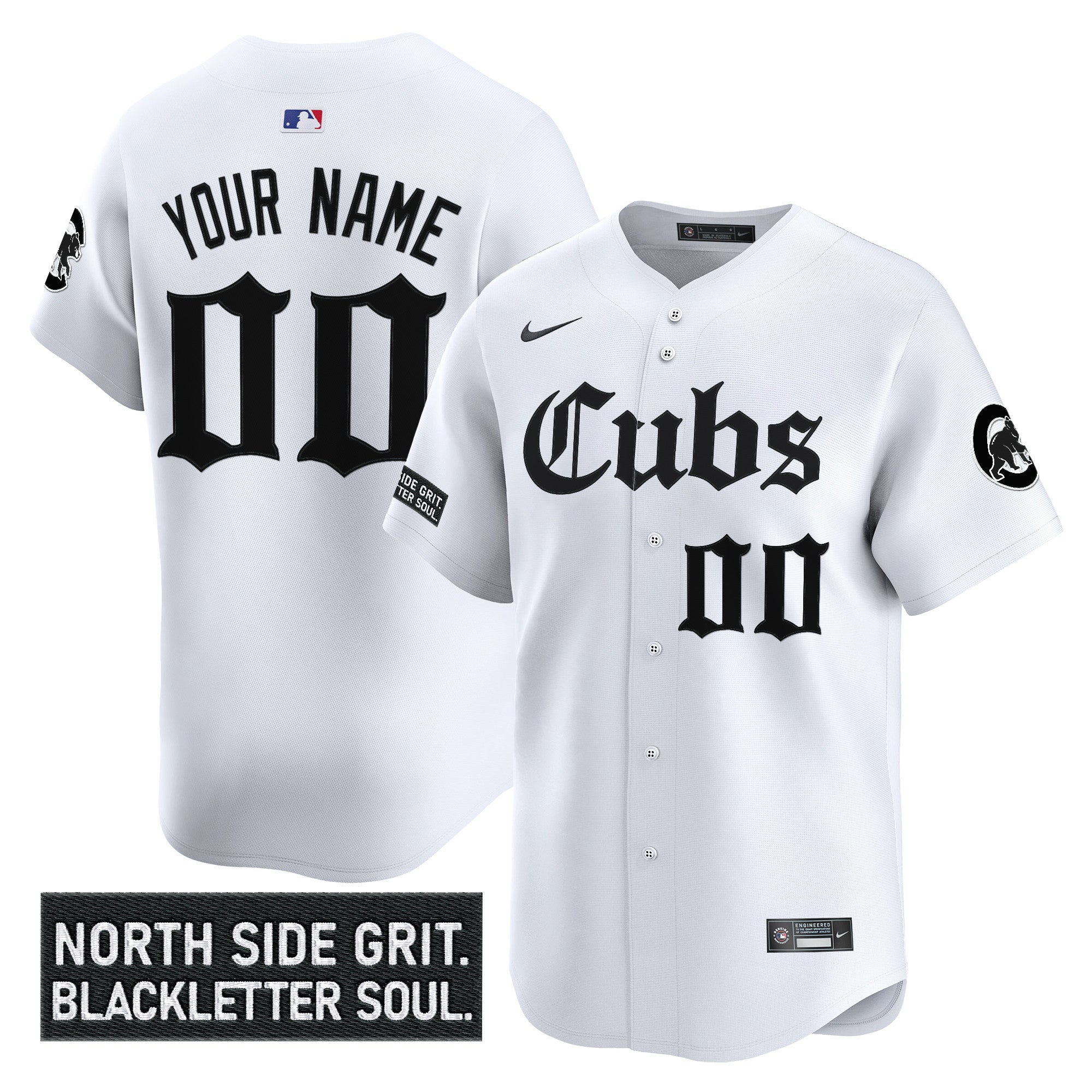 Chicago ‘Gothic North Side Edition’ Vapor Premier Limited Custom Jersey