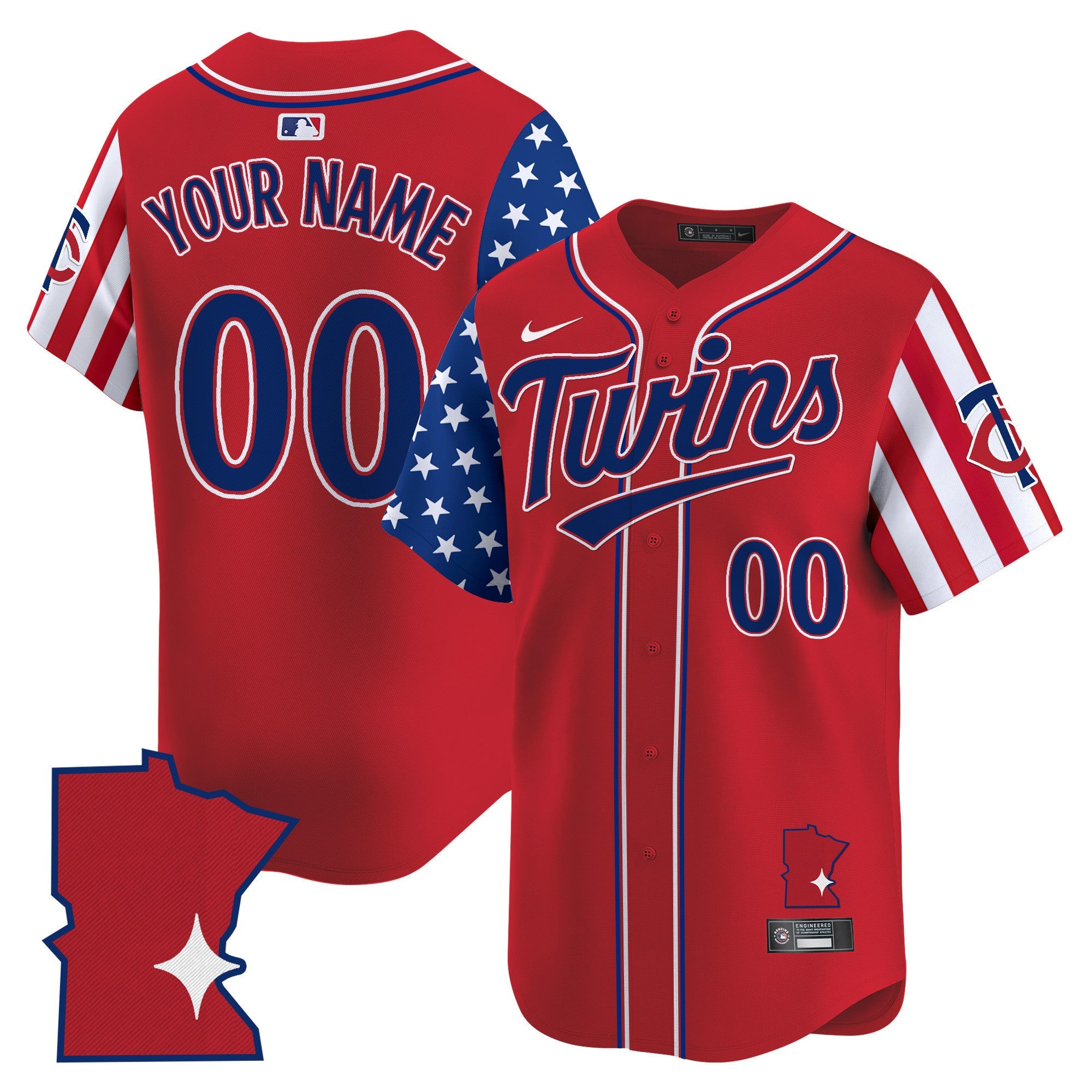 Minnesota 2025 Independence Day Vapor Premier Limited Custom Jersey