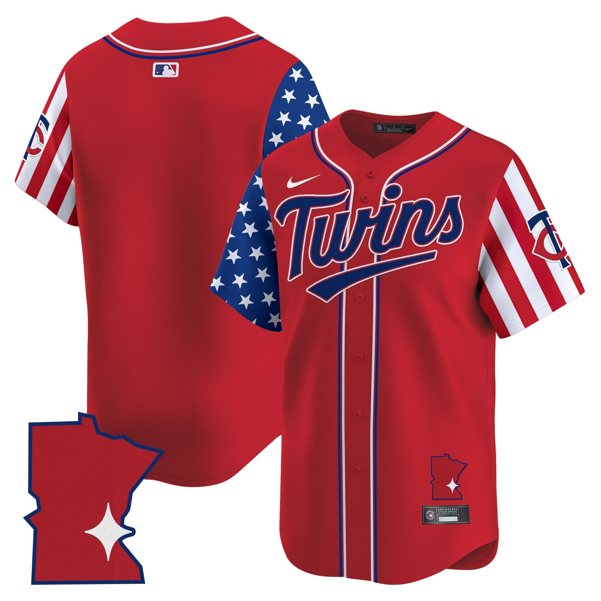 Men’s Minnesota 2025 Independence Day Vapor Premier Limited Jersey