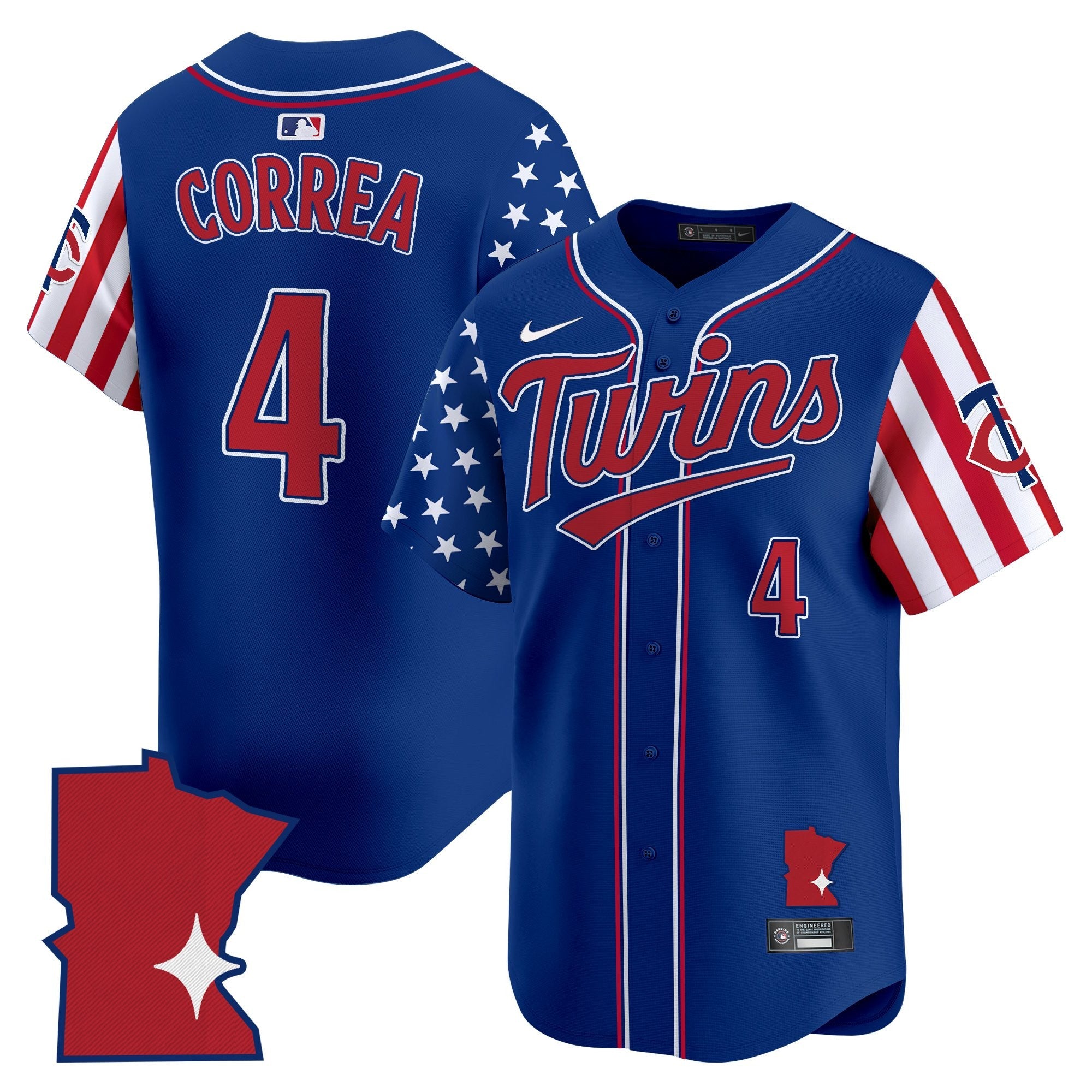 Men’s Minnesota 2025 Independence Day Vapor Premier Limited Jersey