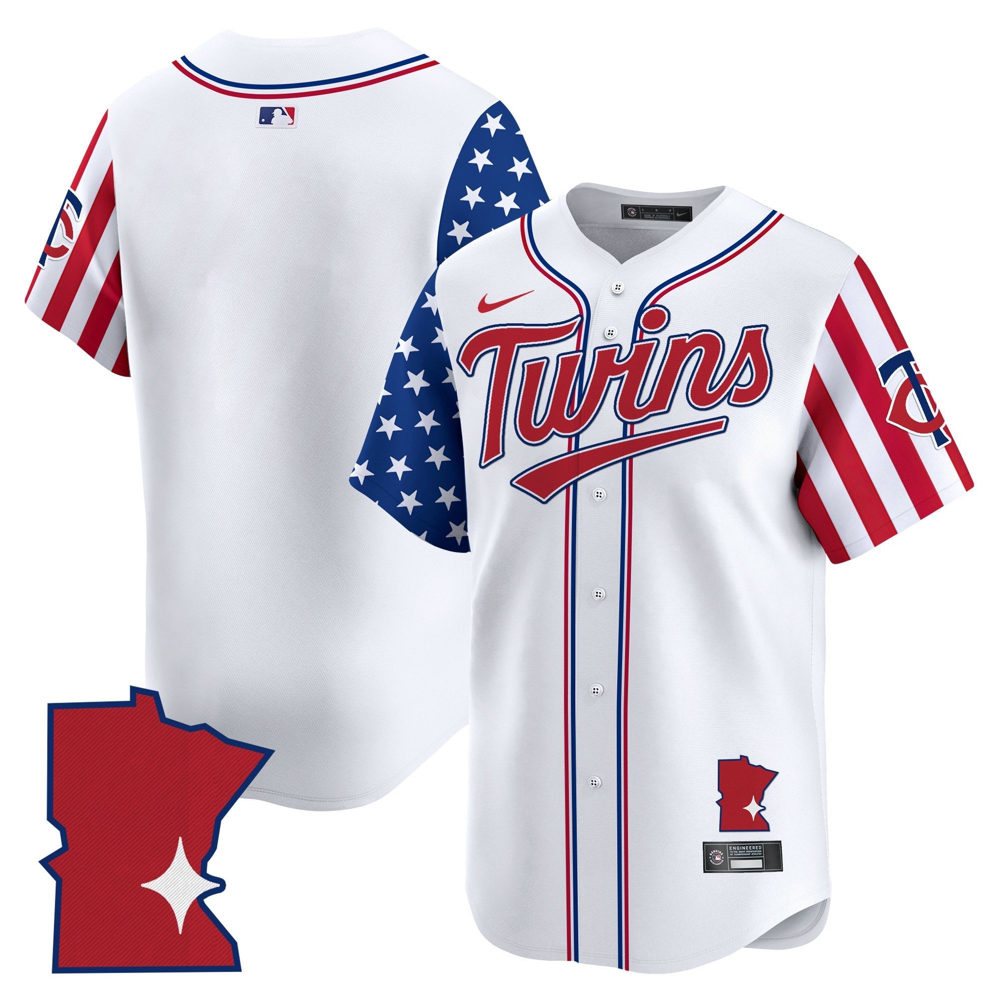 Men’s Minnesota 2025 Independence Day Vapor Premier Limited Jersey