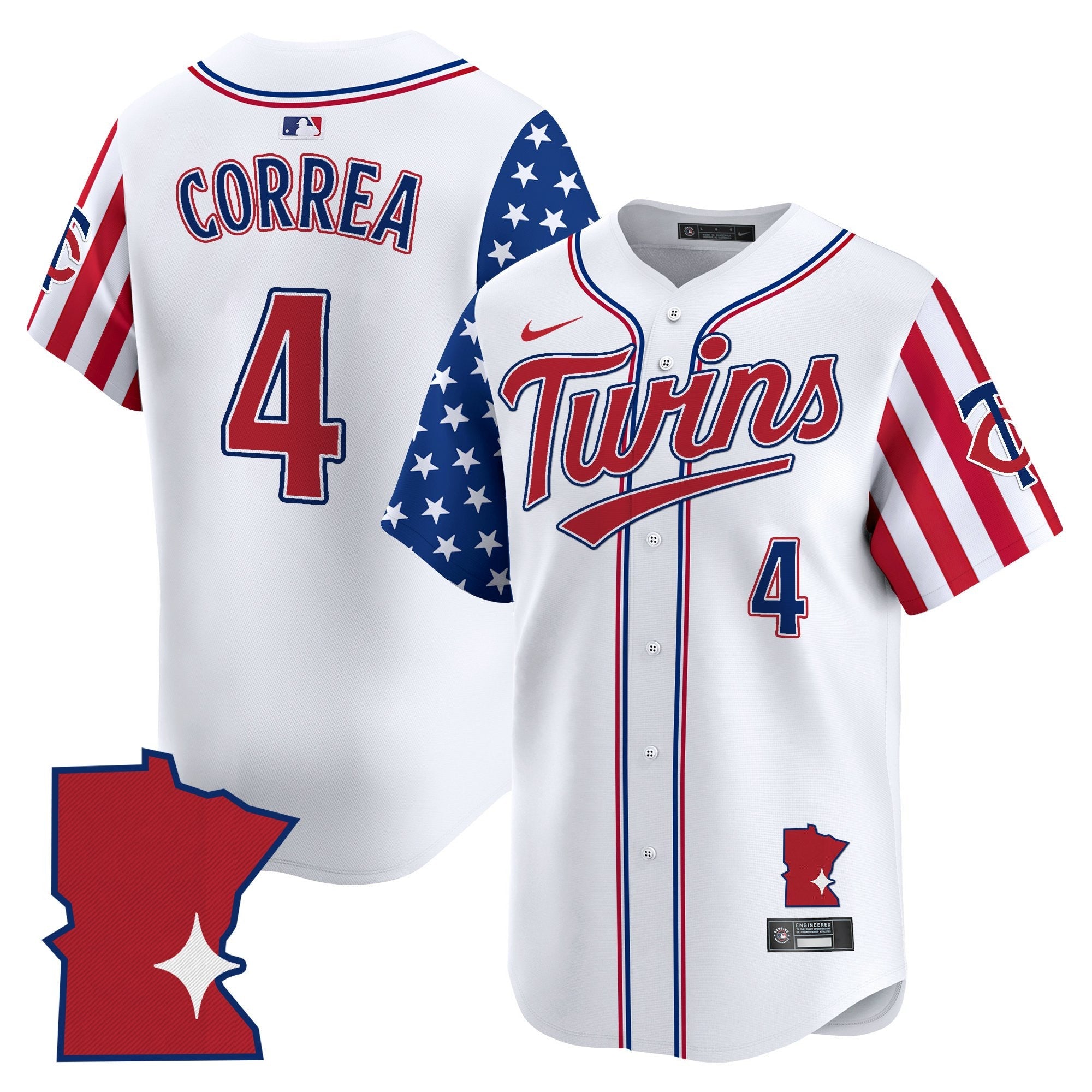 Men’s Minnesota 2025 Independence Day Vapor Premier Limited Jersey