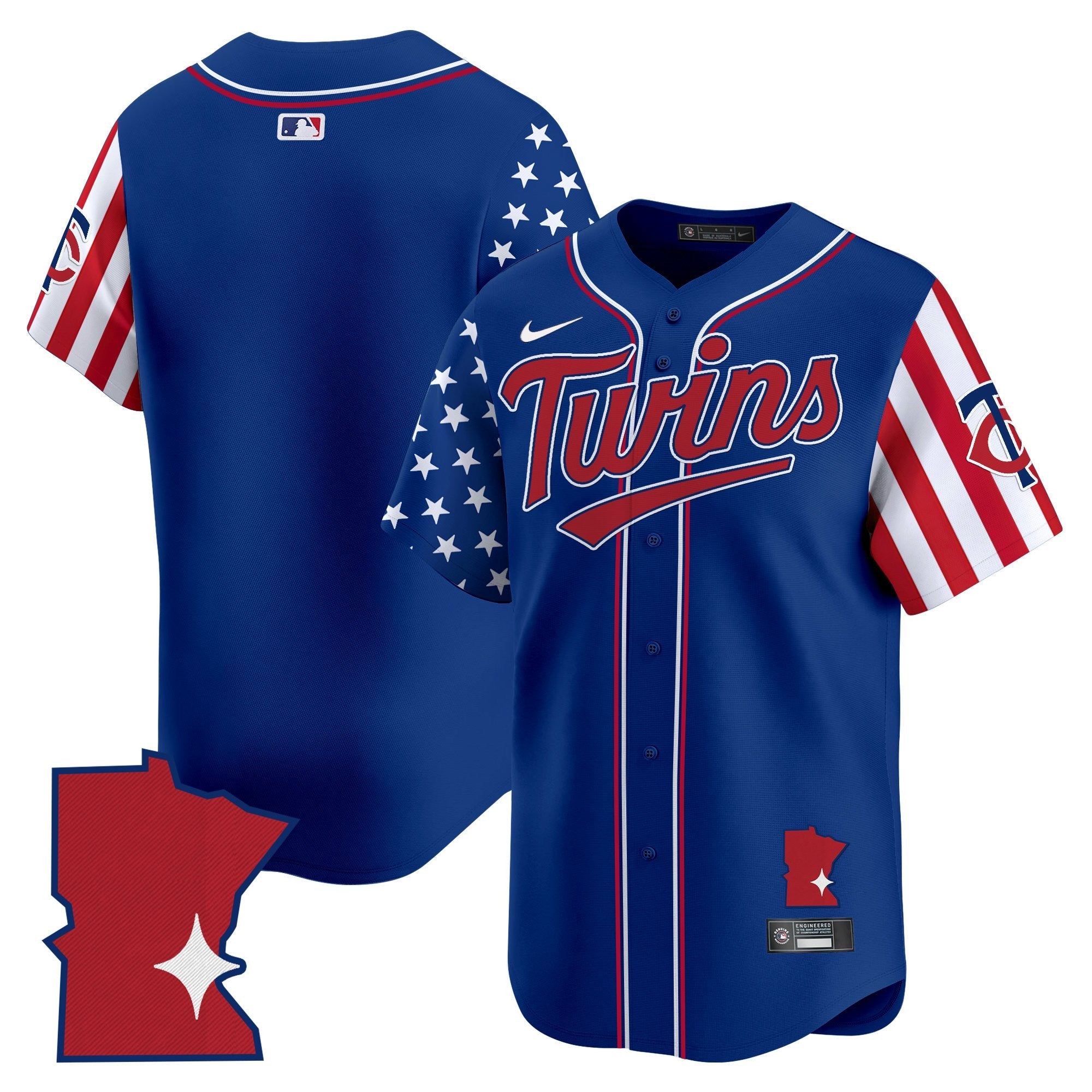 Men’s Minnesota 2025 Independence Day Vapor Premier Limited Jersey