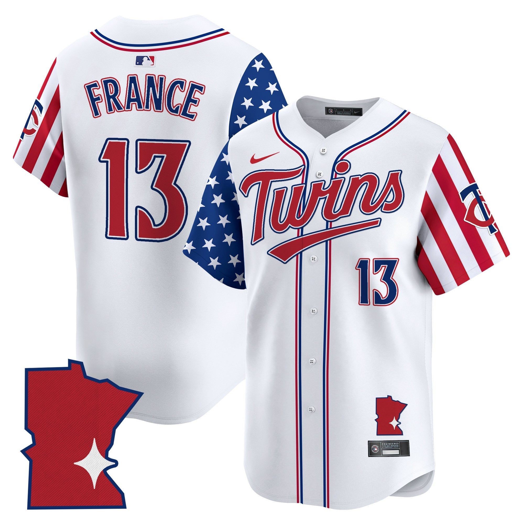 Men’s Minnesota 2025 Independence Day Vapor Premier Limited Jersey