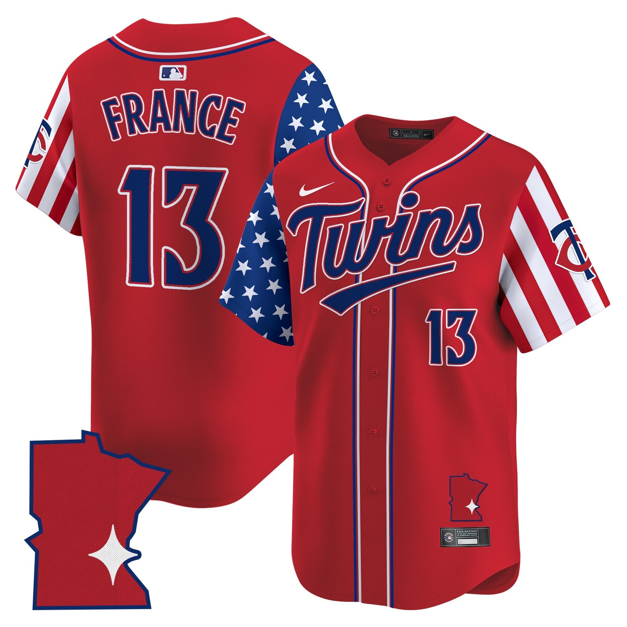 Men’s Minnesota 2025 Independence Day Vapor Premier Limited Jersey