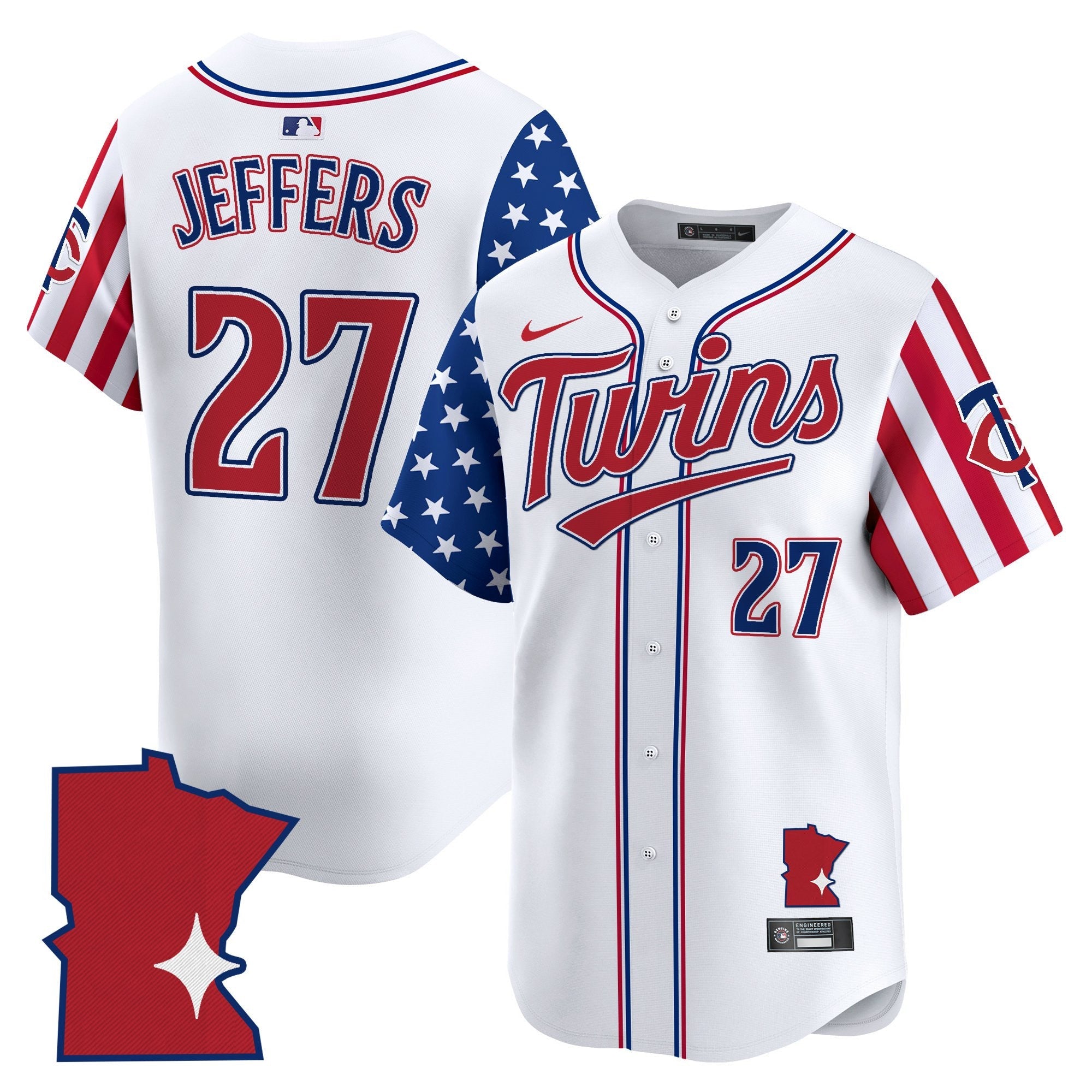 Men’s Minnesota 2025 Independence Day Vapor Premier Limited Jersey